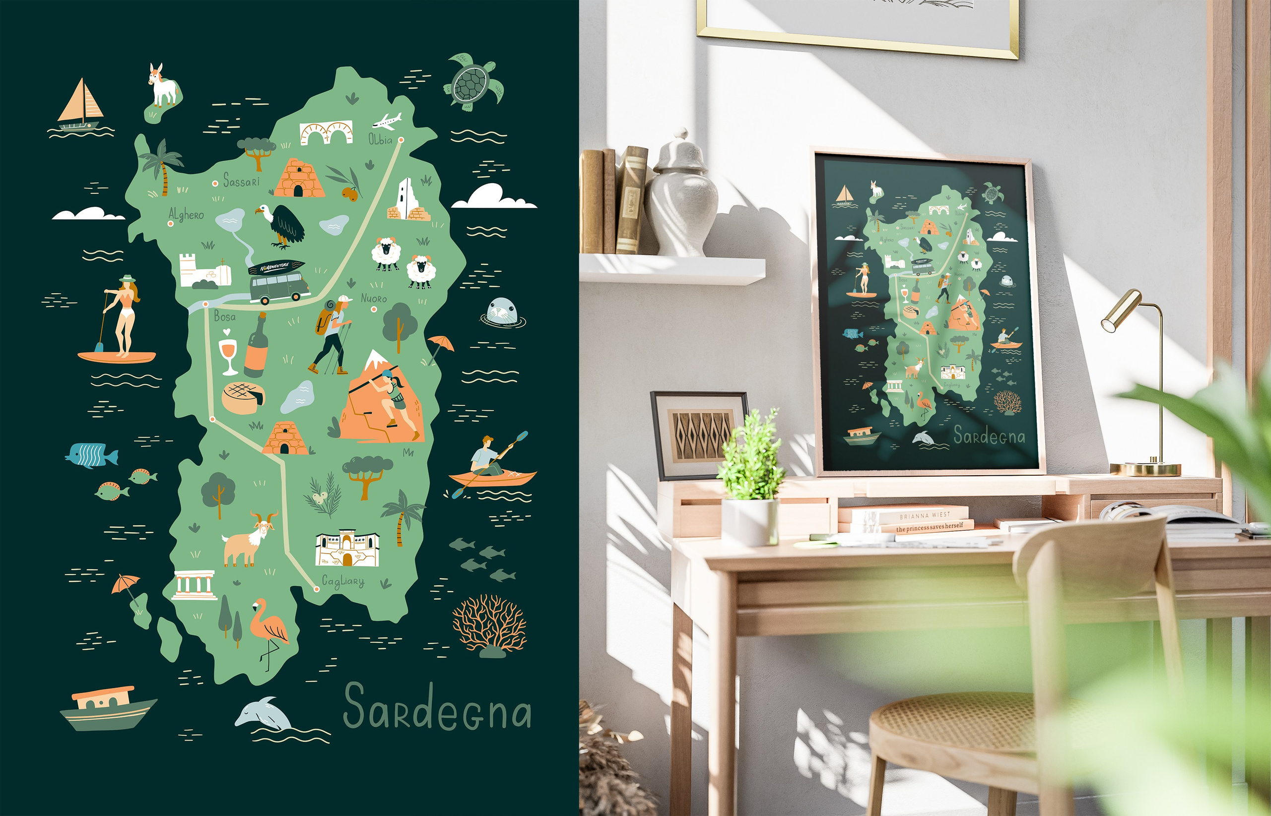 Custom. Helen Reveur | Illustrator & Brand Designer | Ready-Made & Custom Illustrations