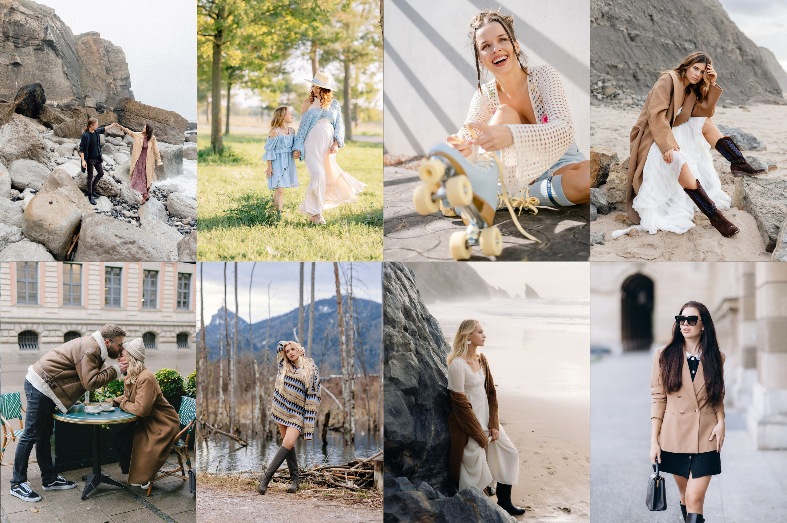 Универсальные пресеты. Family photograph in Munich Anastasia Vorobtsova