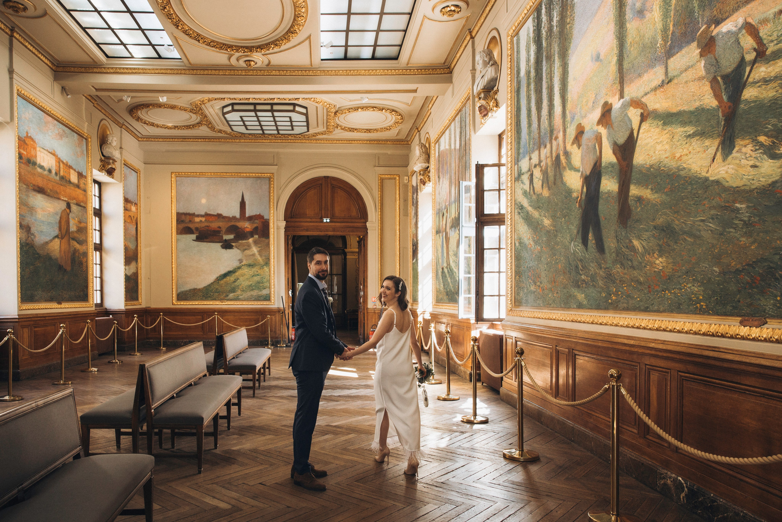 Камерная свадебная фотосессия в Тулузе для Анны и Жюльен. Евгения Смирнова — фотограф в Тулузе и юго-западной Франции