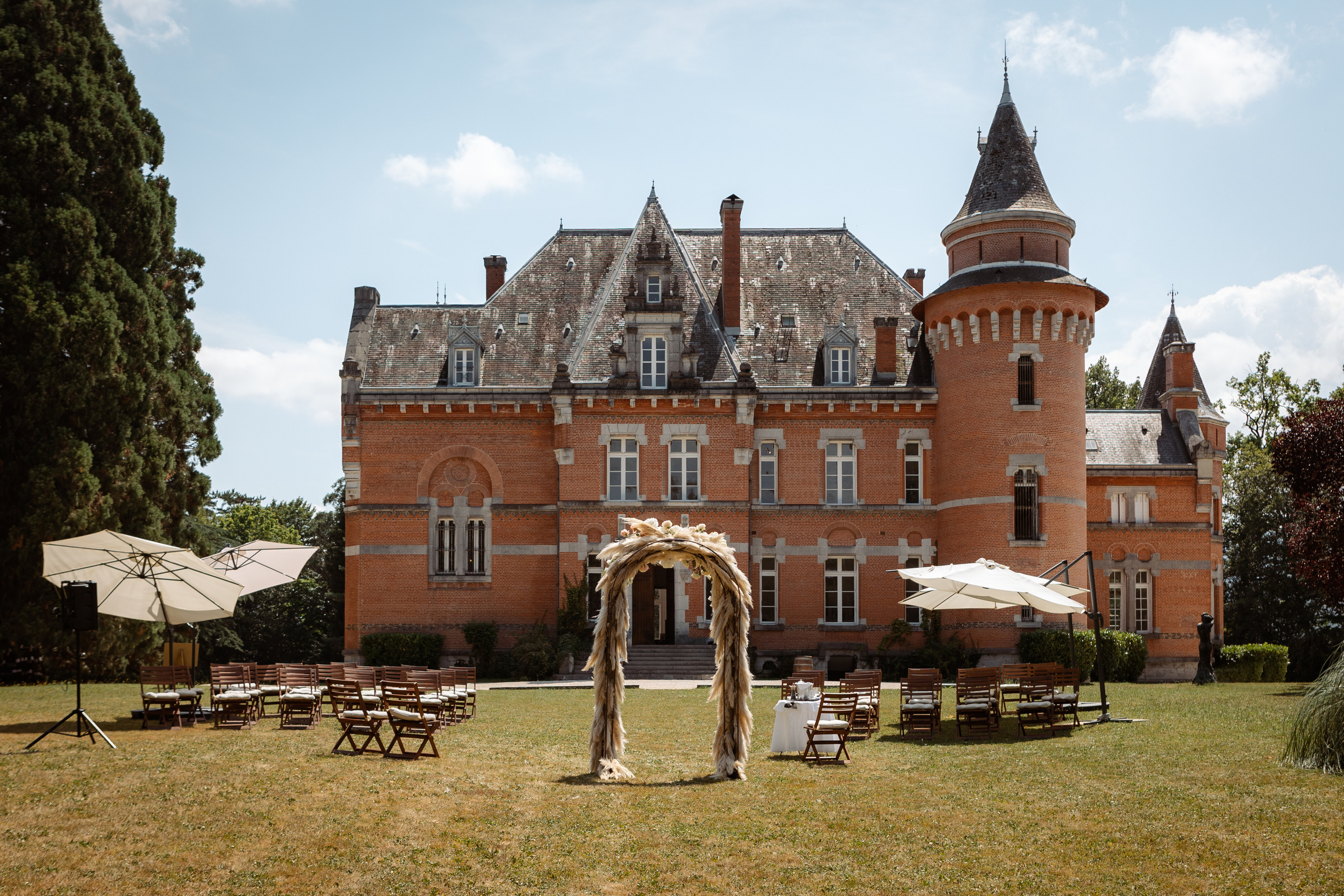 photographe de mariage au Château Saint Michel, Saint Lizier