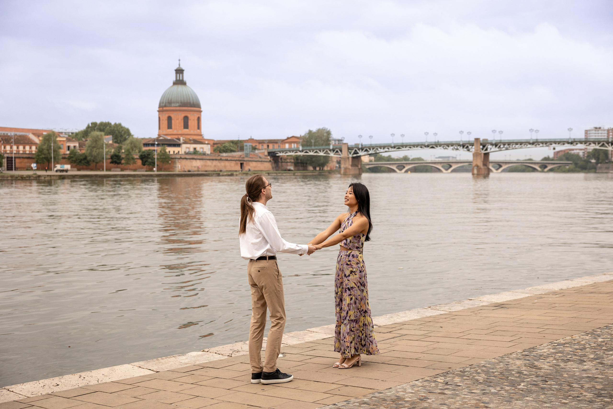 Фотосессия сюрприз предложения руки и сердца в Тулузе. Евгения Смирнова — фотограф в Тулузе и юго-западной Франции