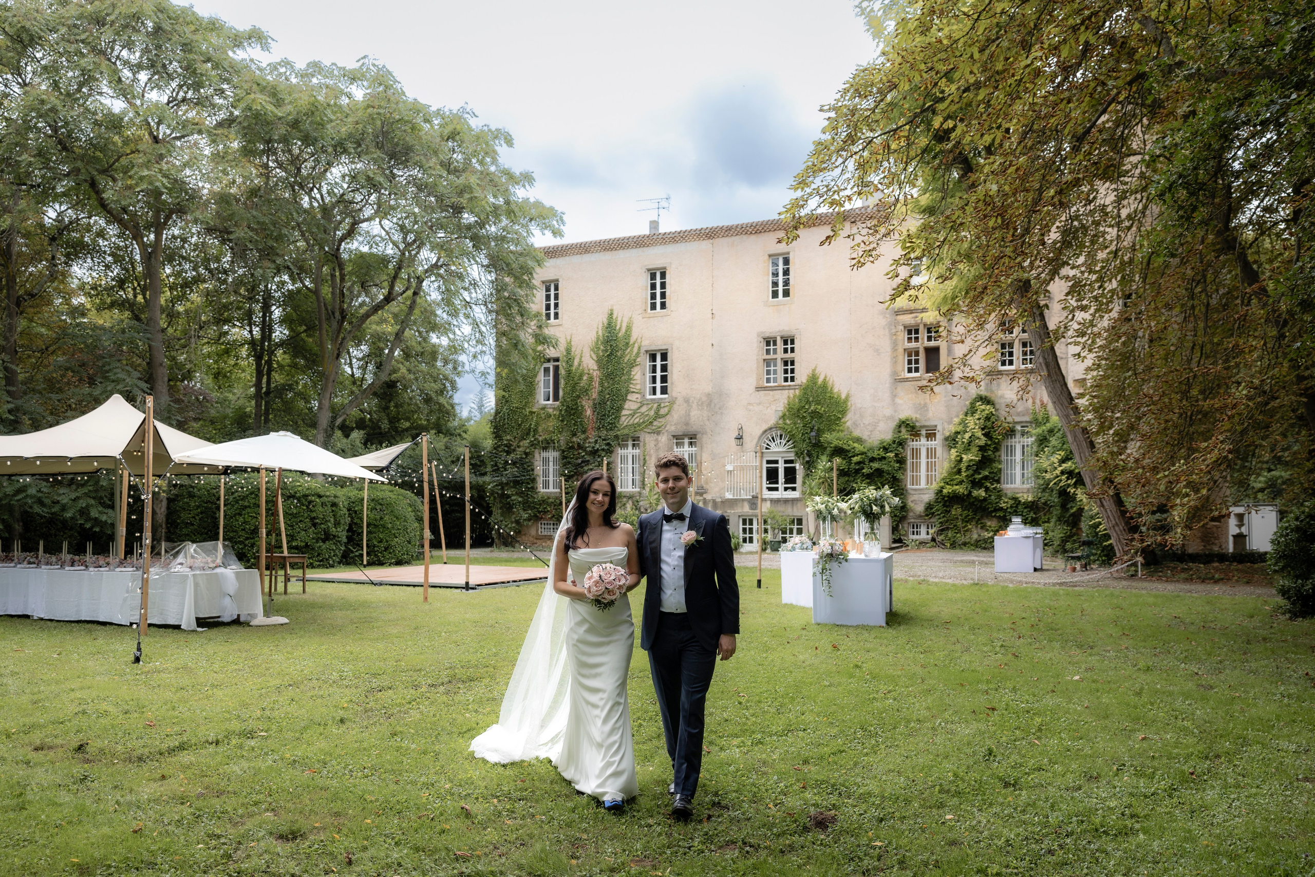 Liliana & Michel — an intimate musical wedding at Château La Commanderie, Plaigne. Евгения Смирнова — фотограф в Тулузе и юго-западной Франции