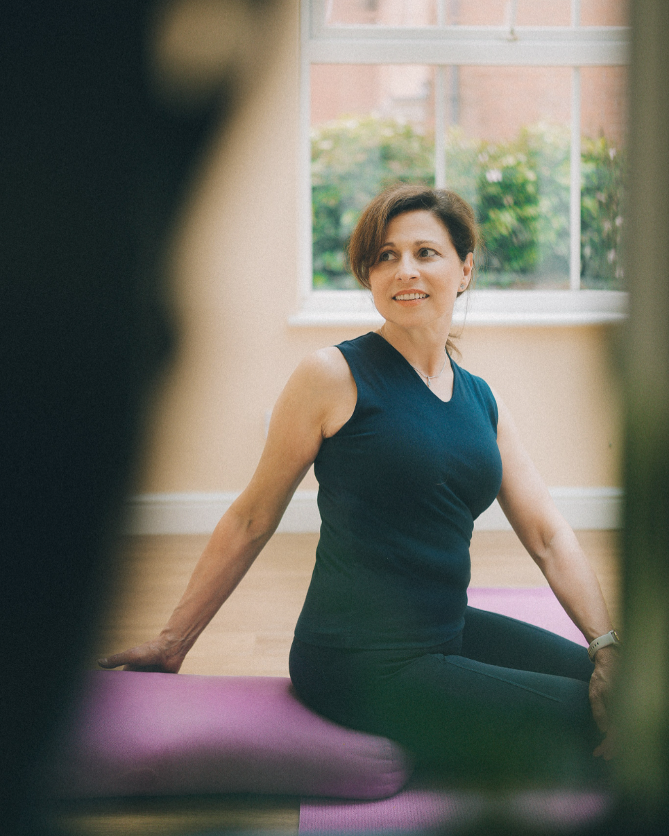 Band photo session for yoga teachers.