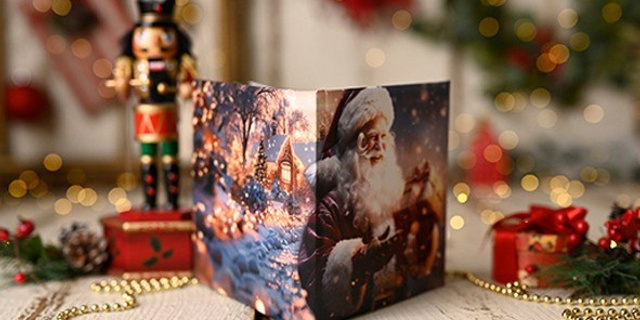 Album foto Craciun 10 colaje 20×20 cm