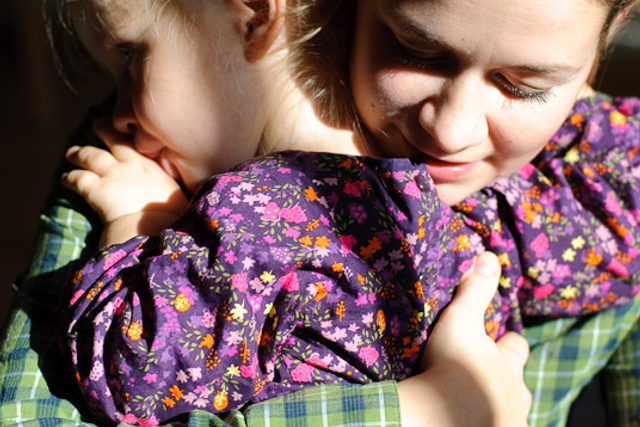 Jana and Katya at Mikhailovsky garden