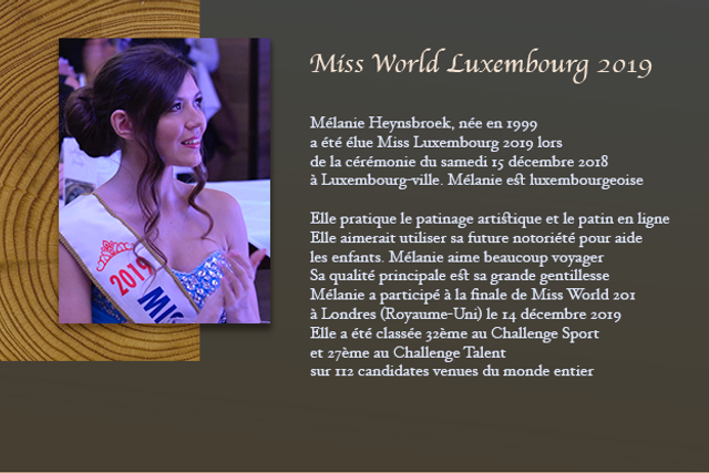Miss Luxembourg 2019