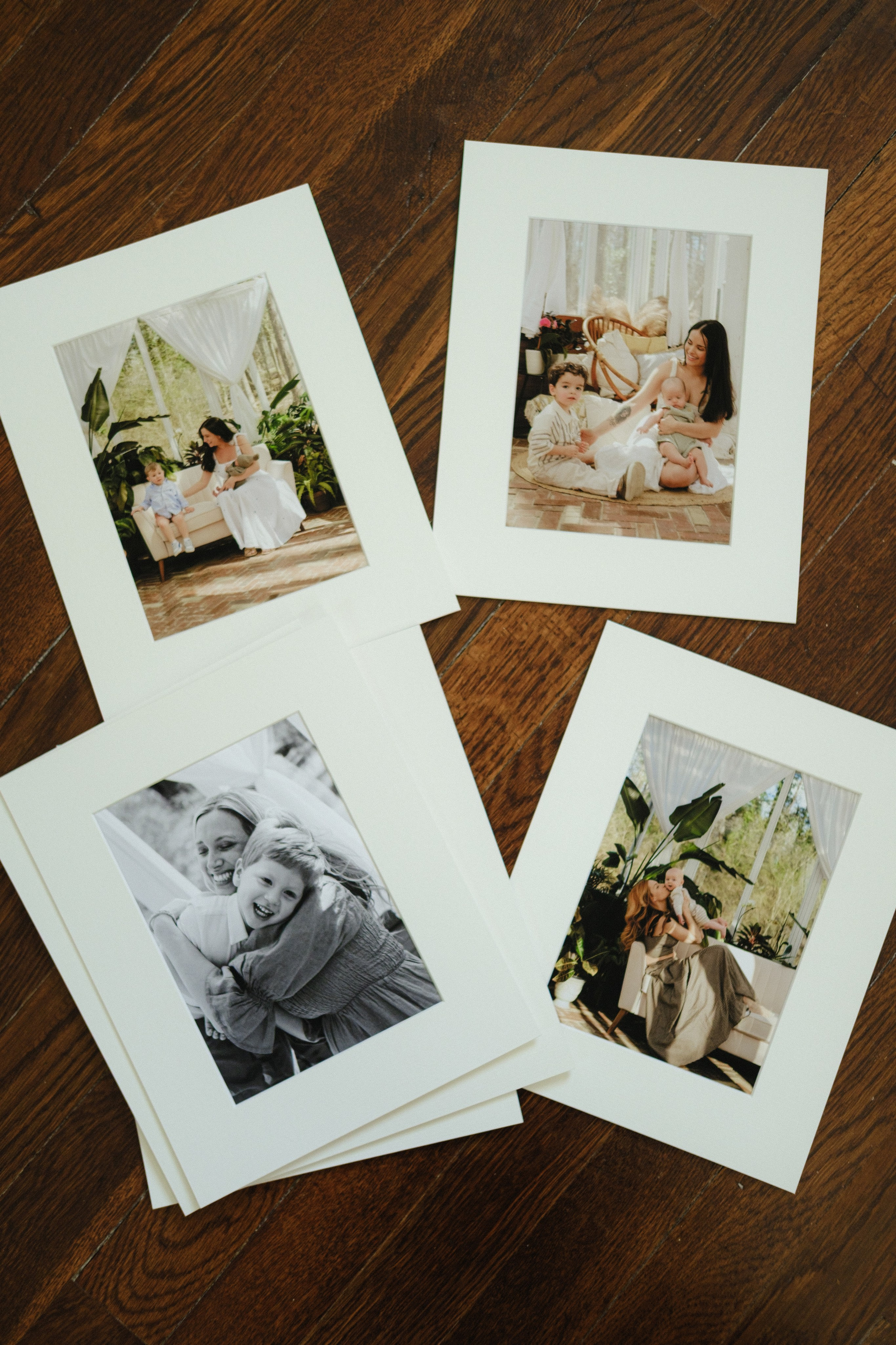 Close-up of fine art print texture on cotton rag paper, showcasing high-quality archival photo printing for family sessions in Richmond, VA