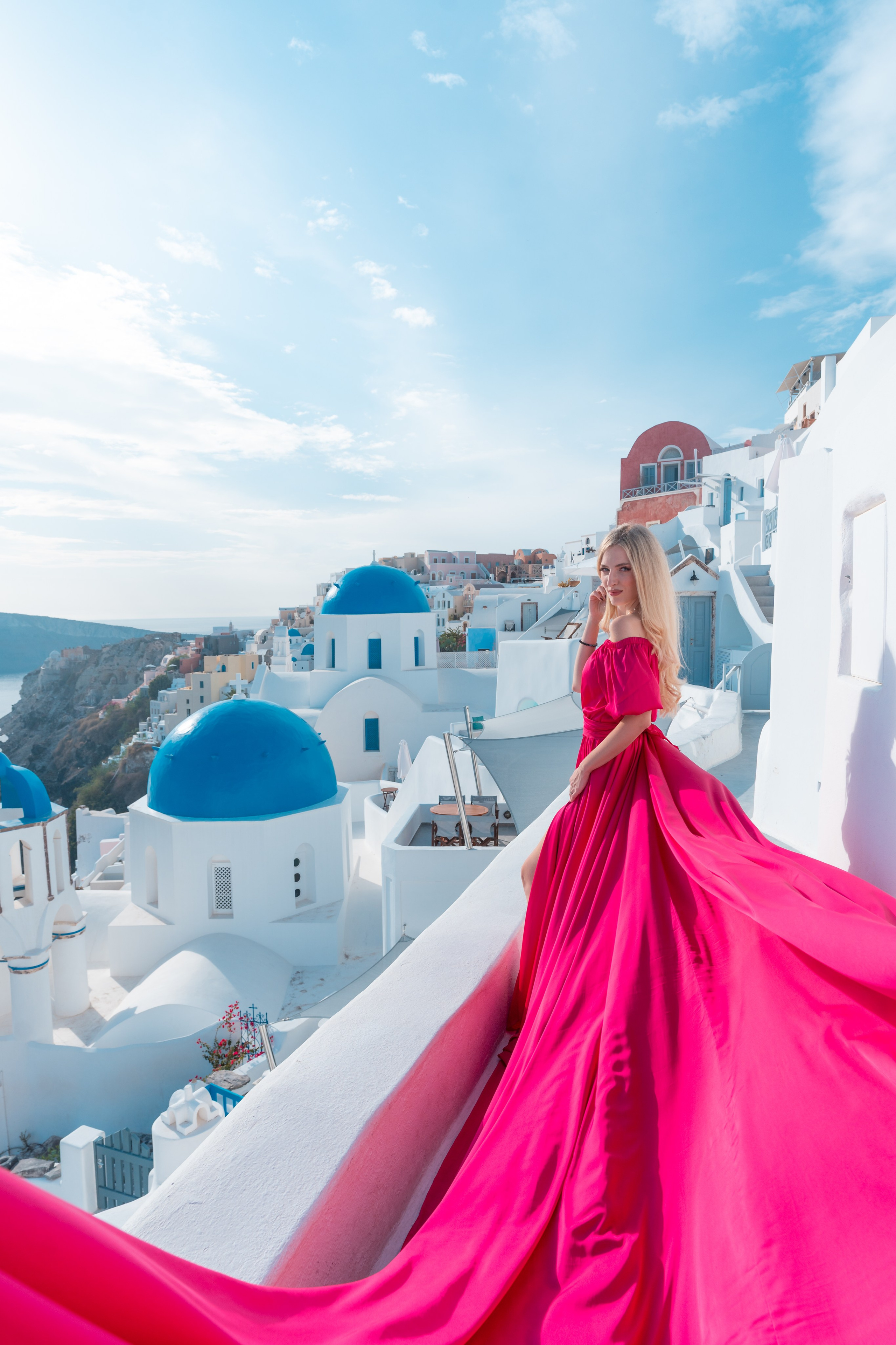 Santorini Photographer Prices — SokoLOVEPH Flying Dress & Portrait Packages. Photographer in Santorini SokoLOVE Alex| Flying Dress Santorini