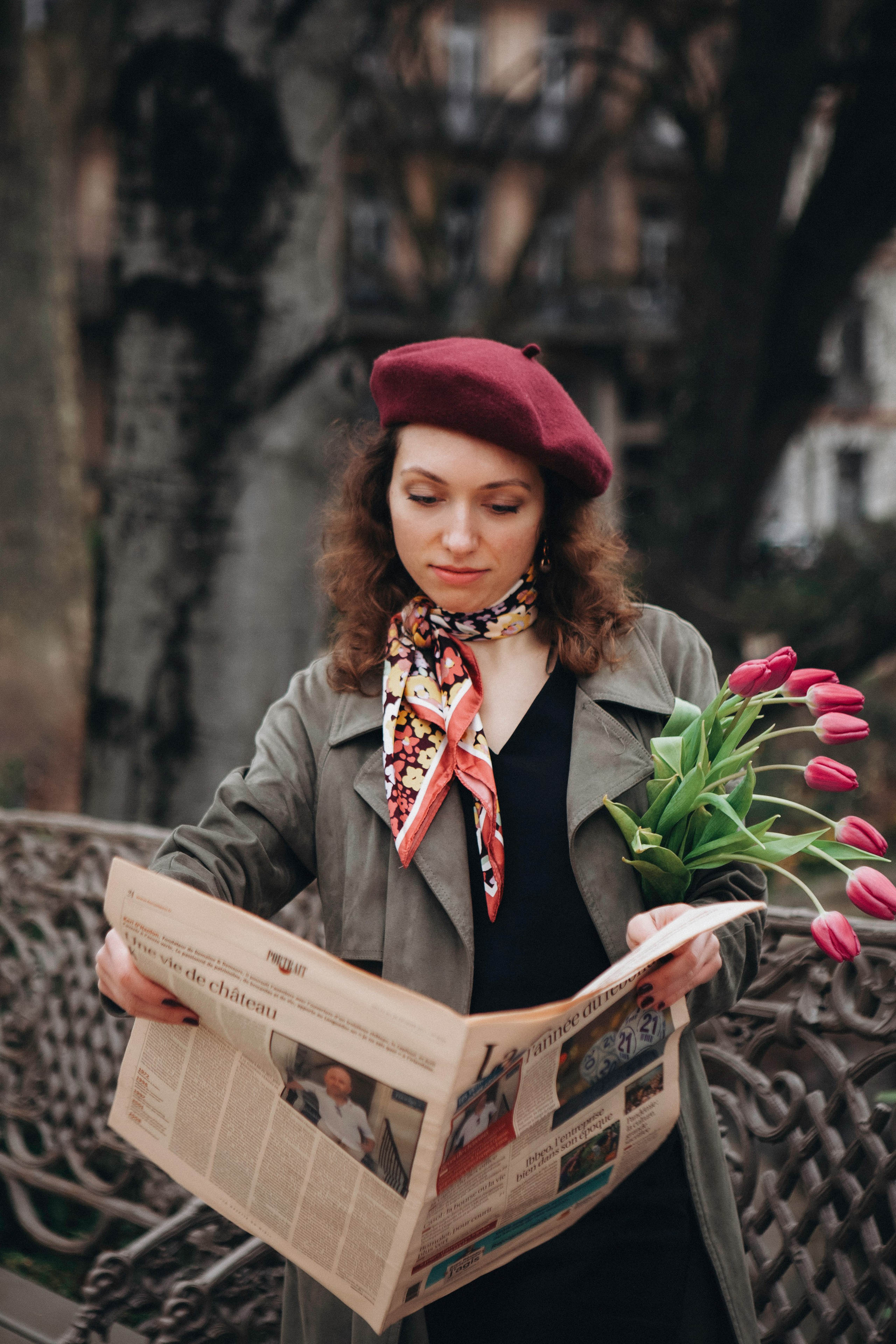 Spring photo session in Toulouse