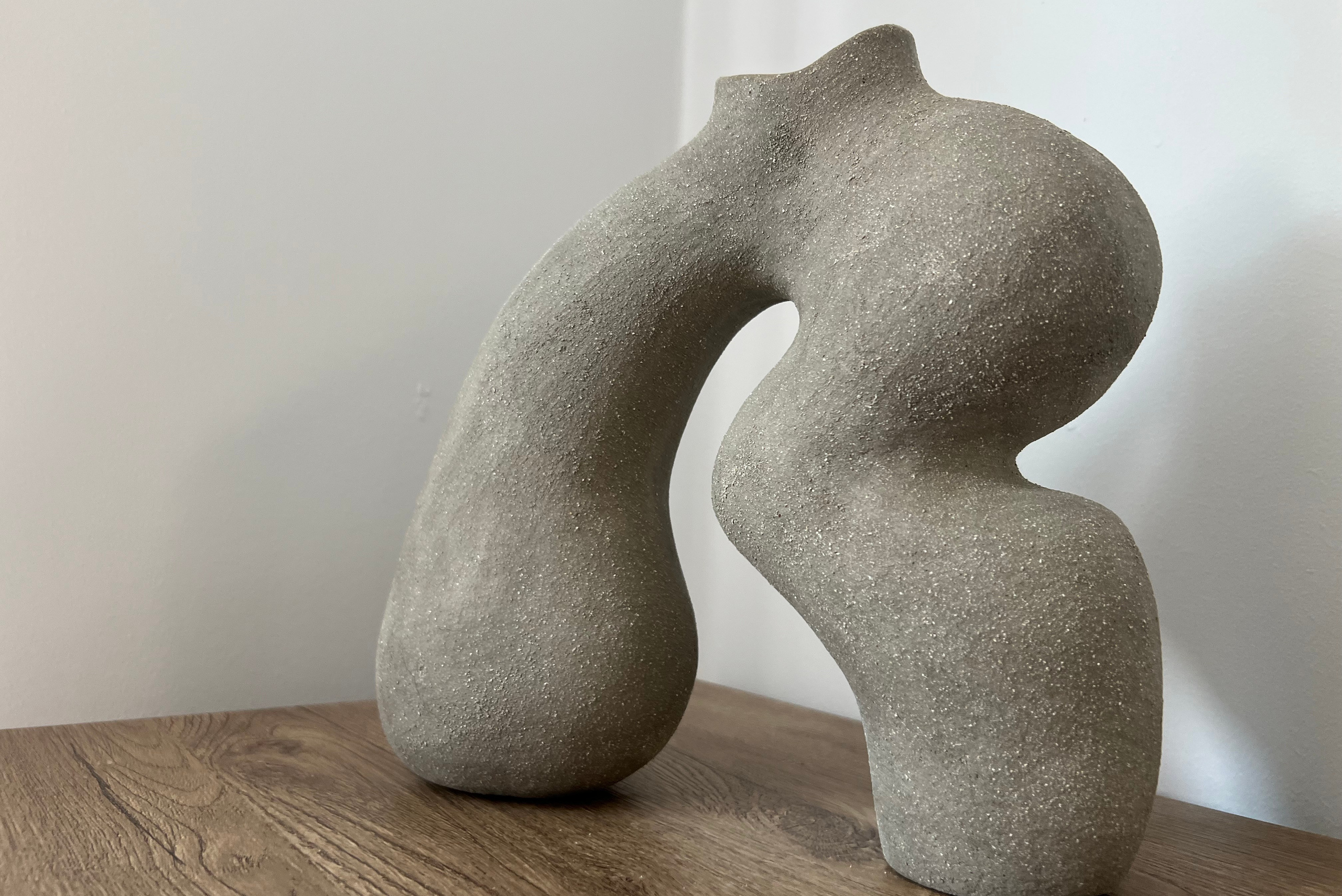 handmade vases of unusual shape