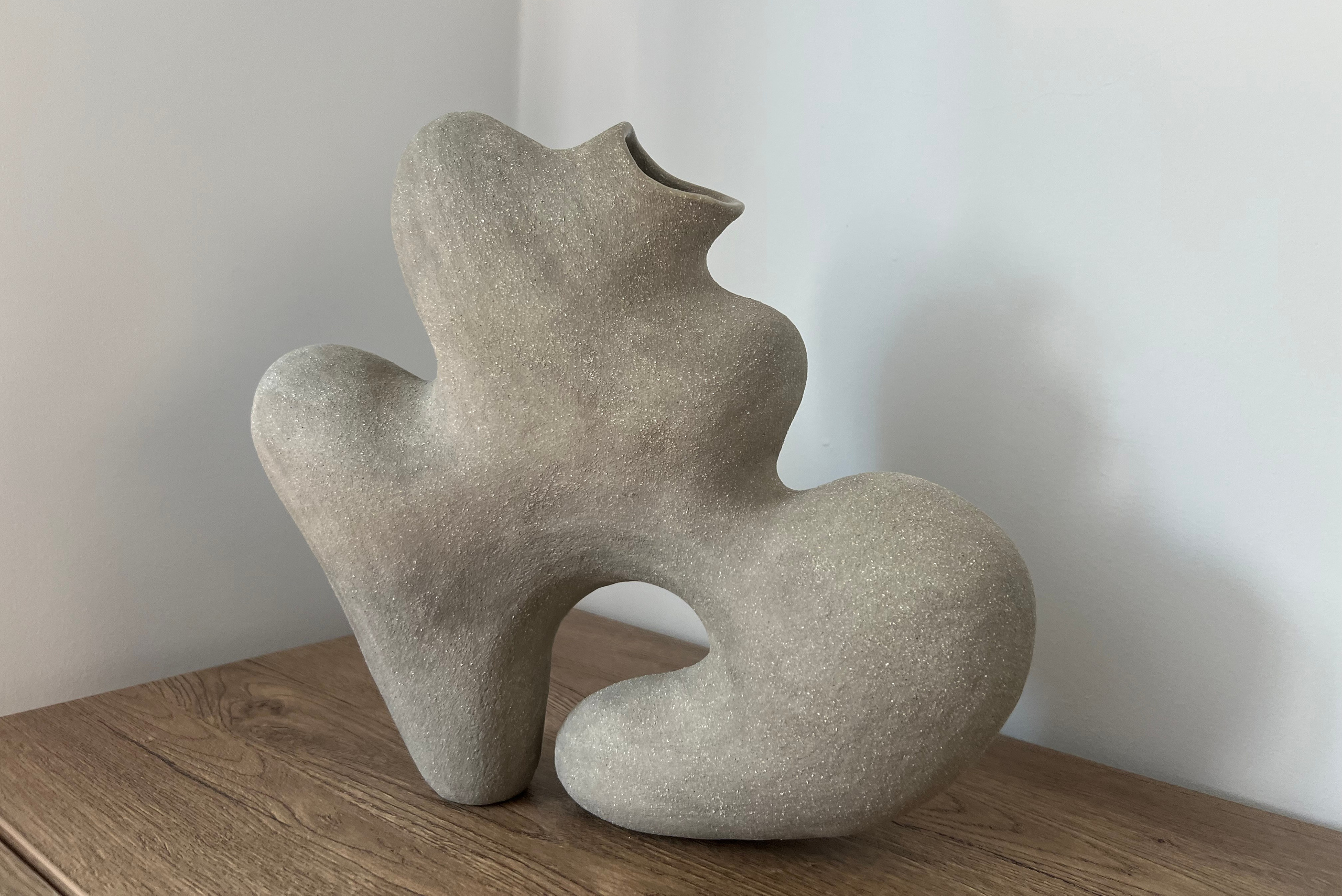 handmade vases of unusual shape