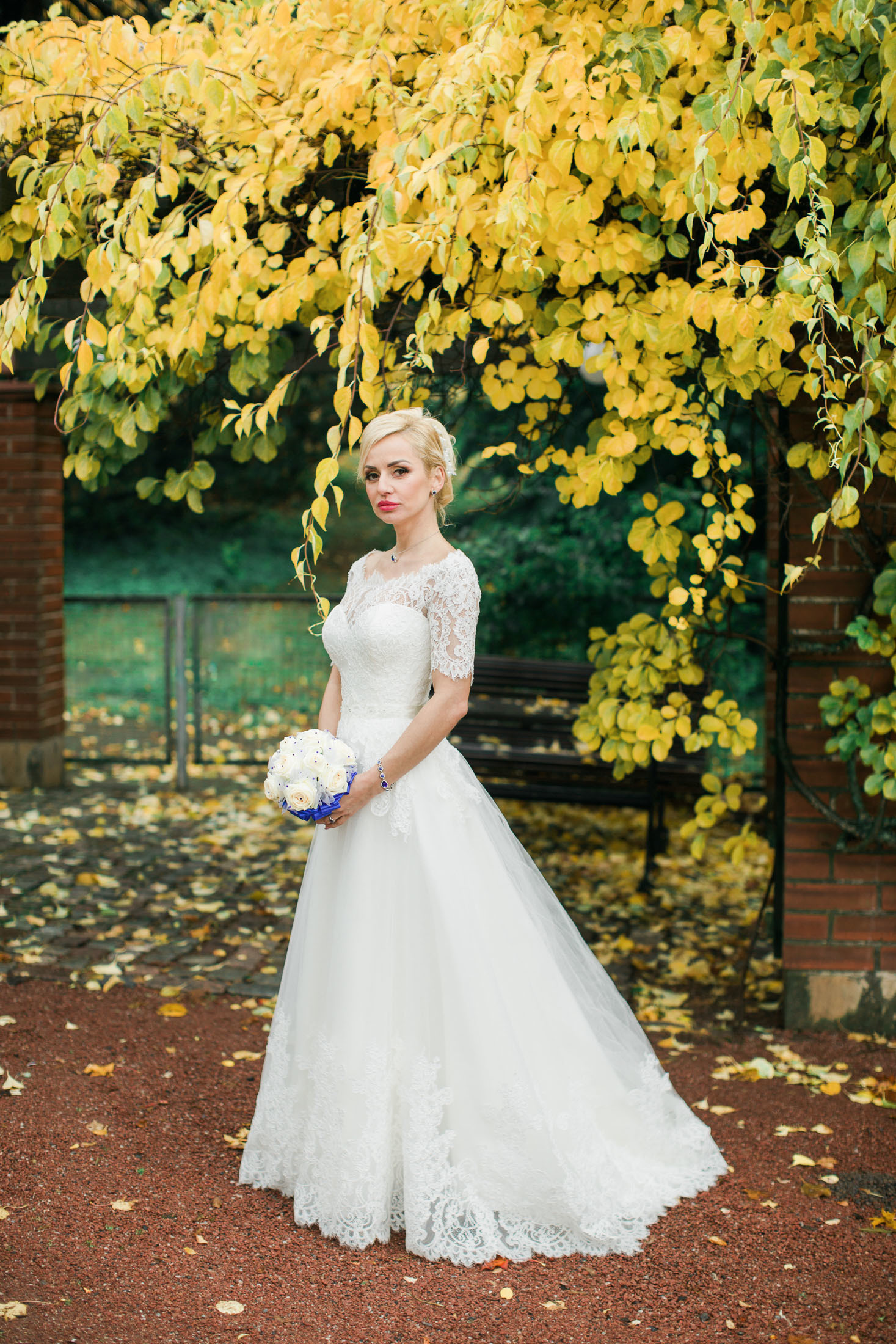 Syksyiset hääpotretit Talvipuutarha + vanhankaupunginkoski