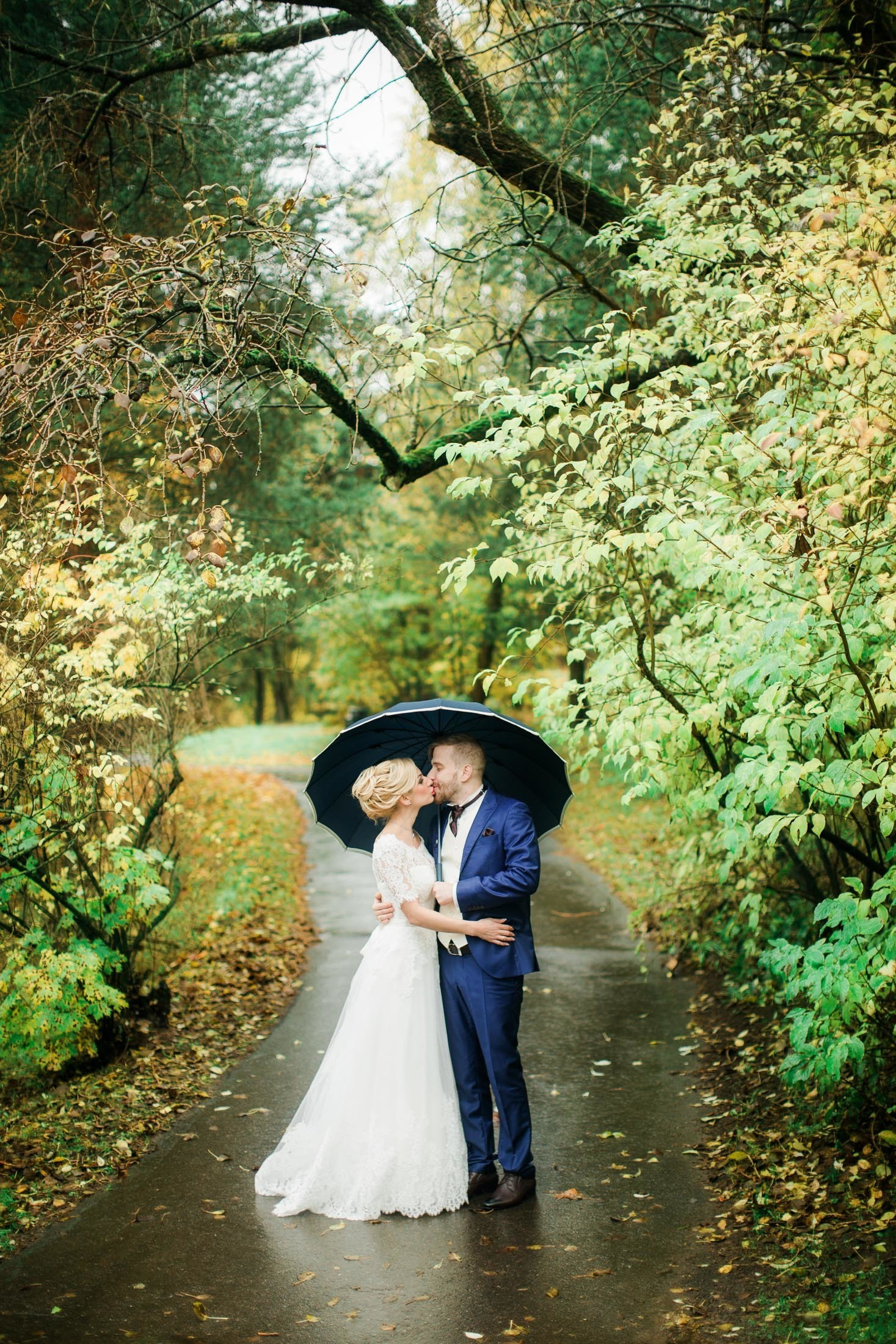 Syksyiset hääpotretit Talvipuutarha + vanhankaupunginkoski