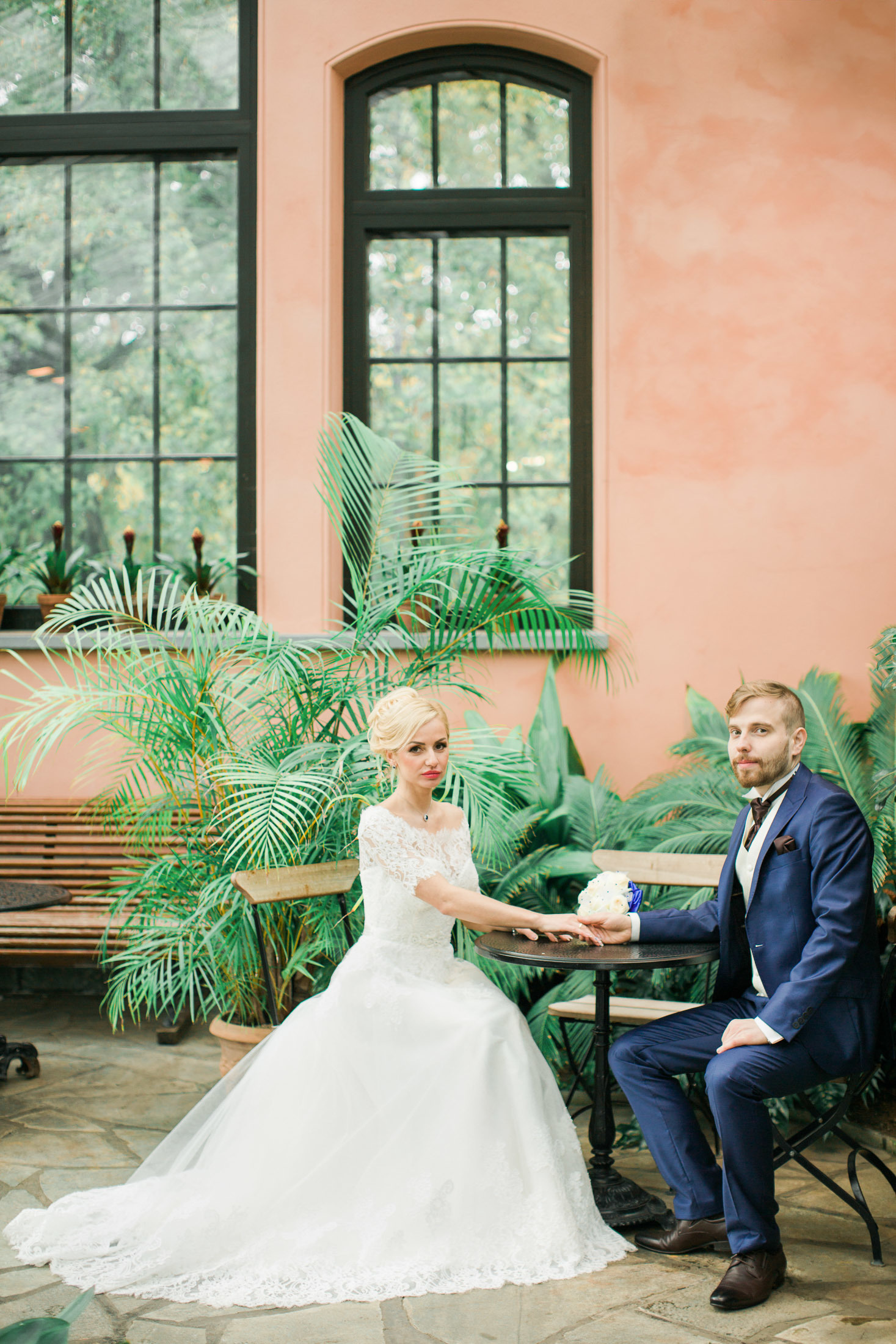 Syksyiset hääpotretit Talvipuutarha + vanhankaupunginkoski