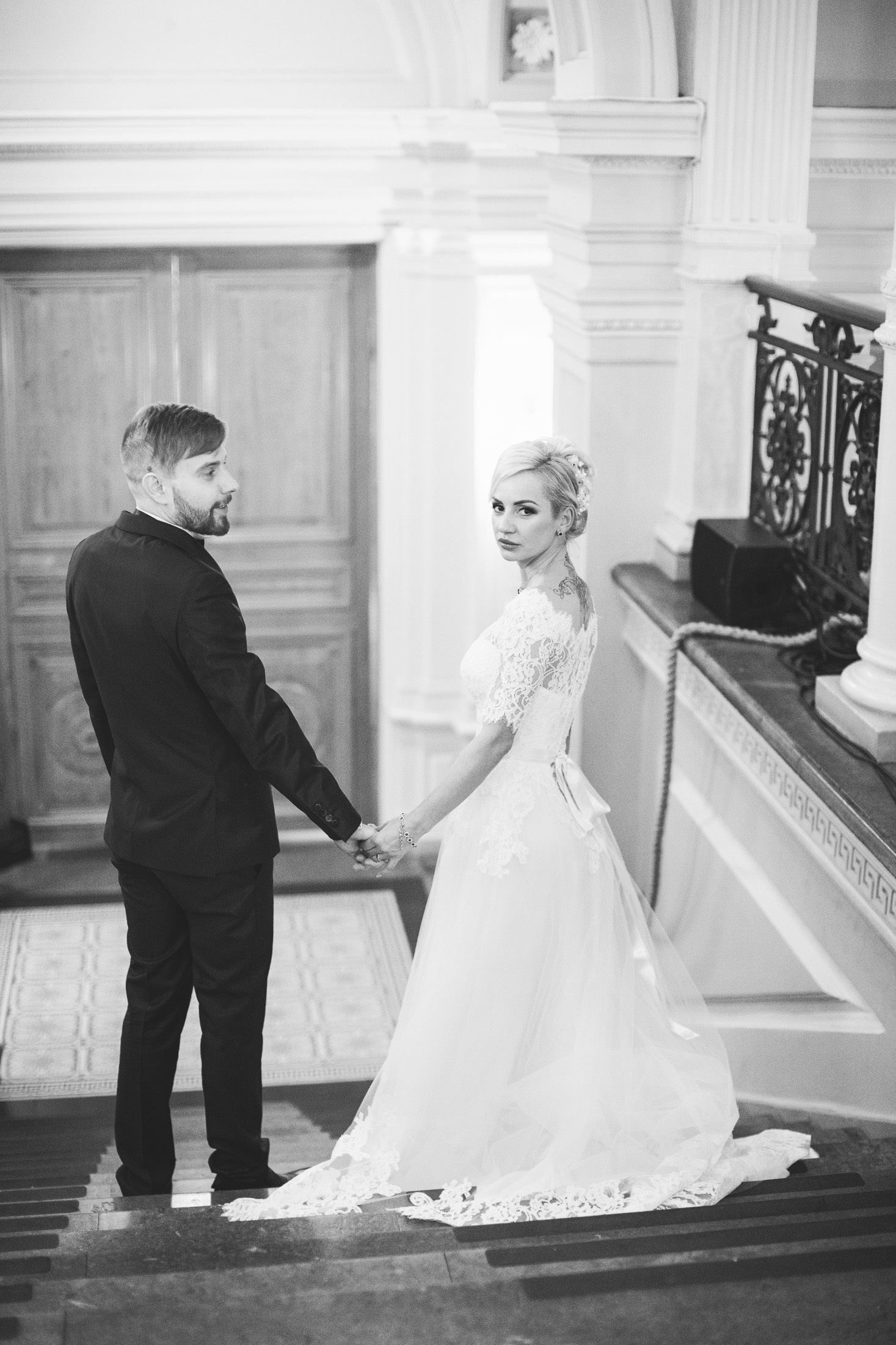 Syksyiset hääpotretit Talvipuutarha + vanhankaupunginkoski