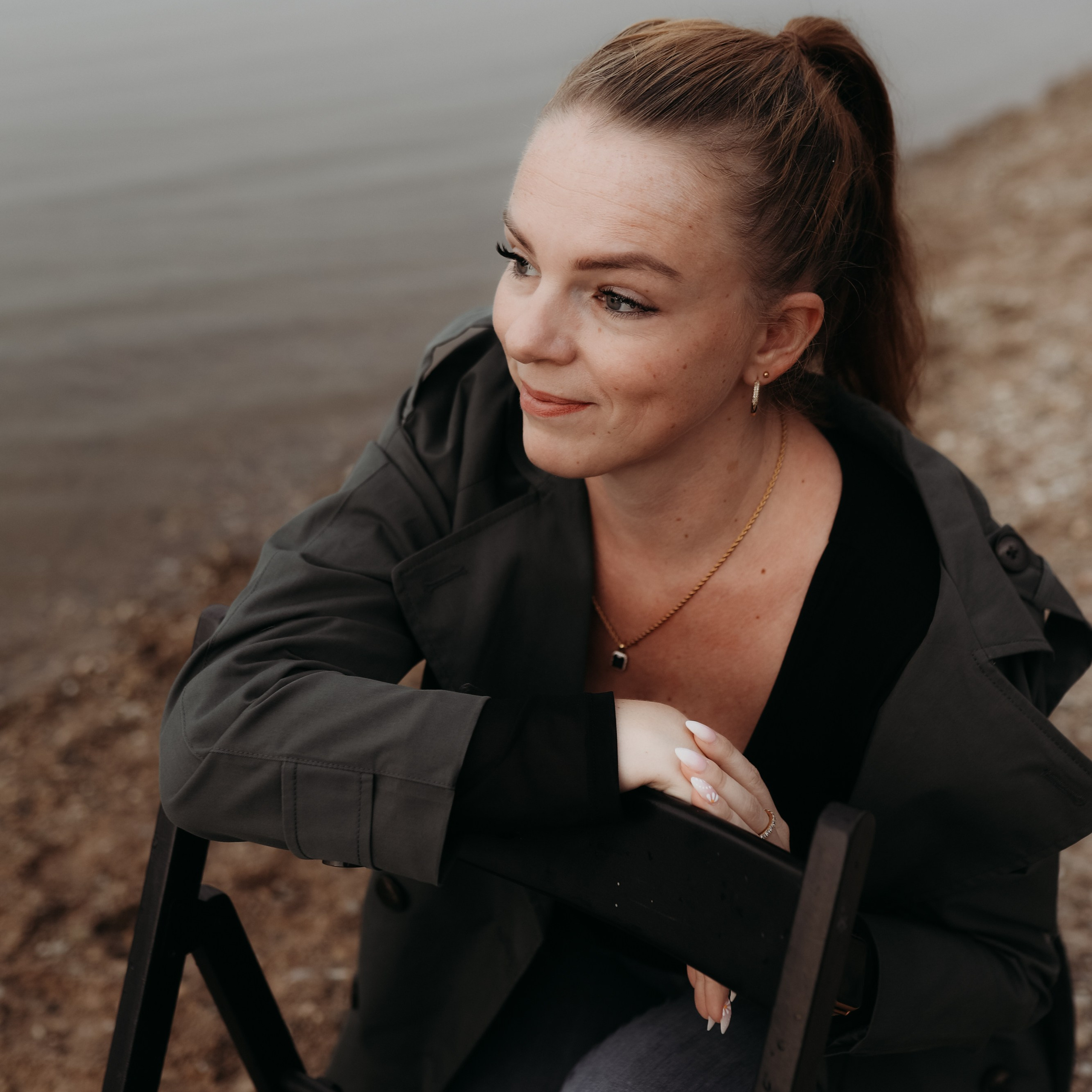 Schöne Frauenfotos draußen