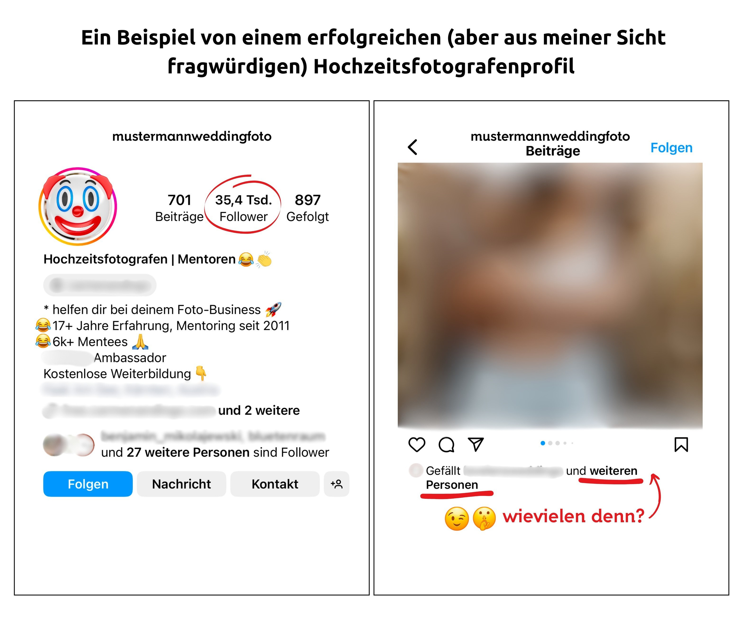 So erkennen und vermeiden Sie Betrüger auf Instagram