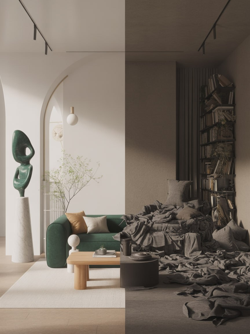 Эфиры Натальи Куниловой — Как пространство влияет на стресс, эмоции и ресурс. Change4Life: медитации, выгорание, мягкие навыки, ретриты