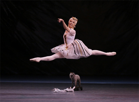 Process — a ballerina and a horse