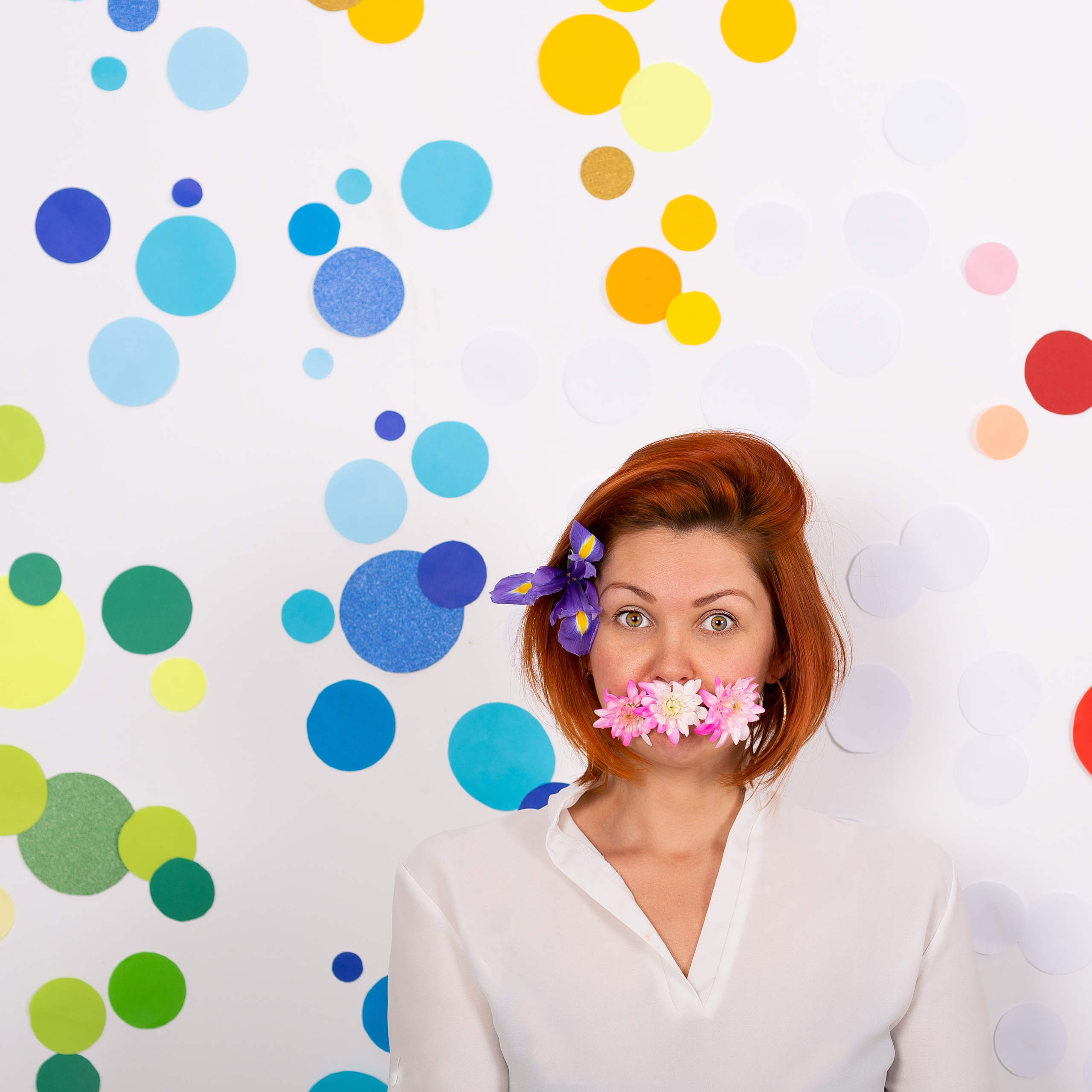 Декори в студио. Portrait photography Burgas