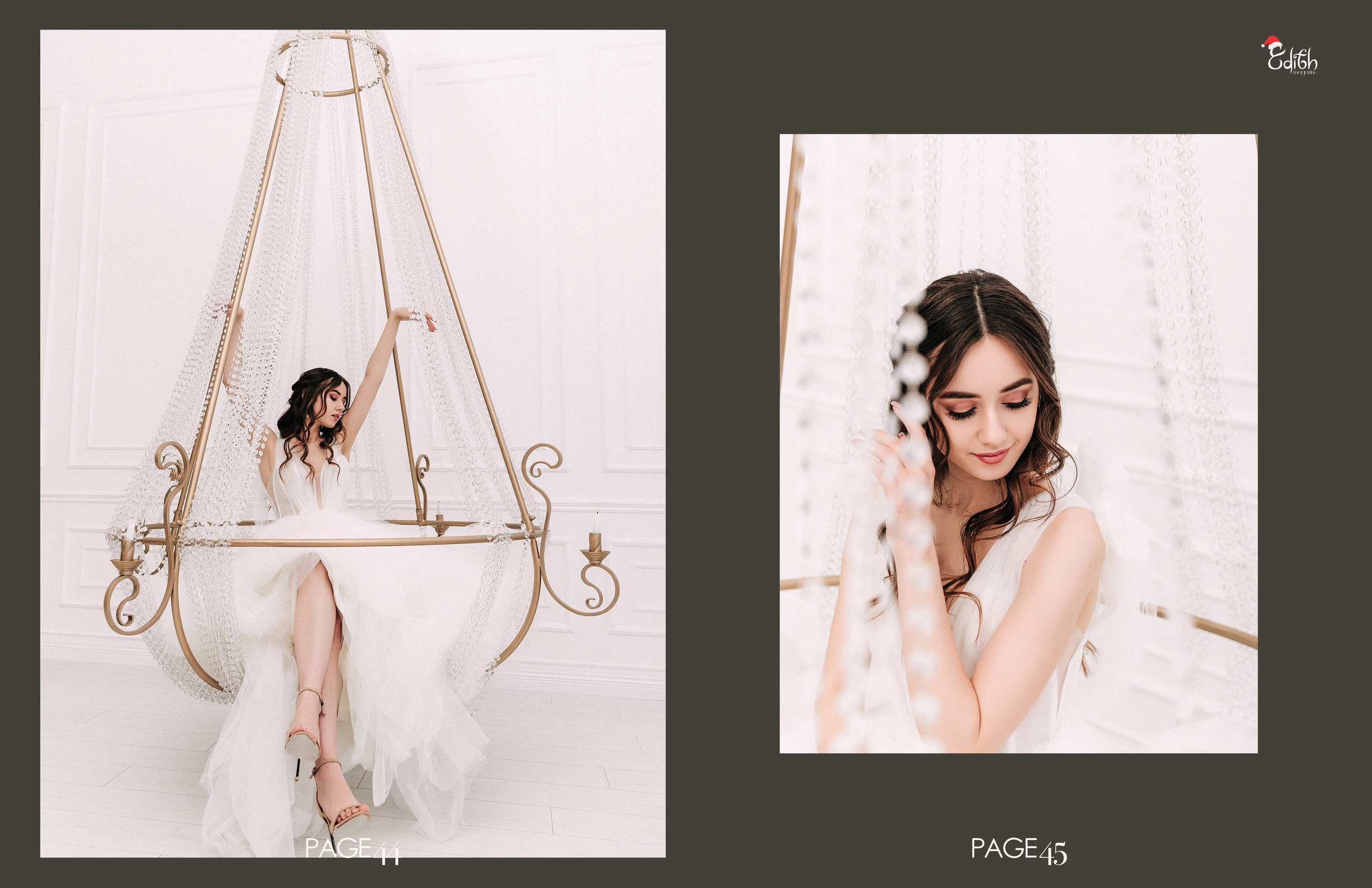 The Christmas issue of Edith Magazine with my fabulous Victoria!. Wedding and family photographer