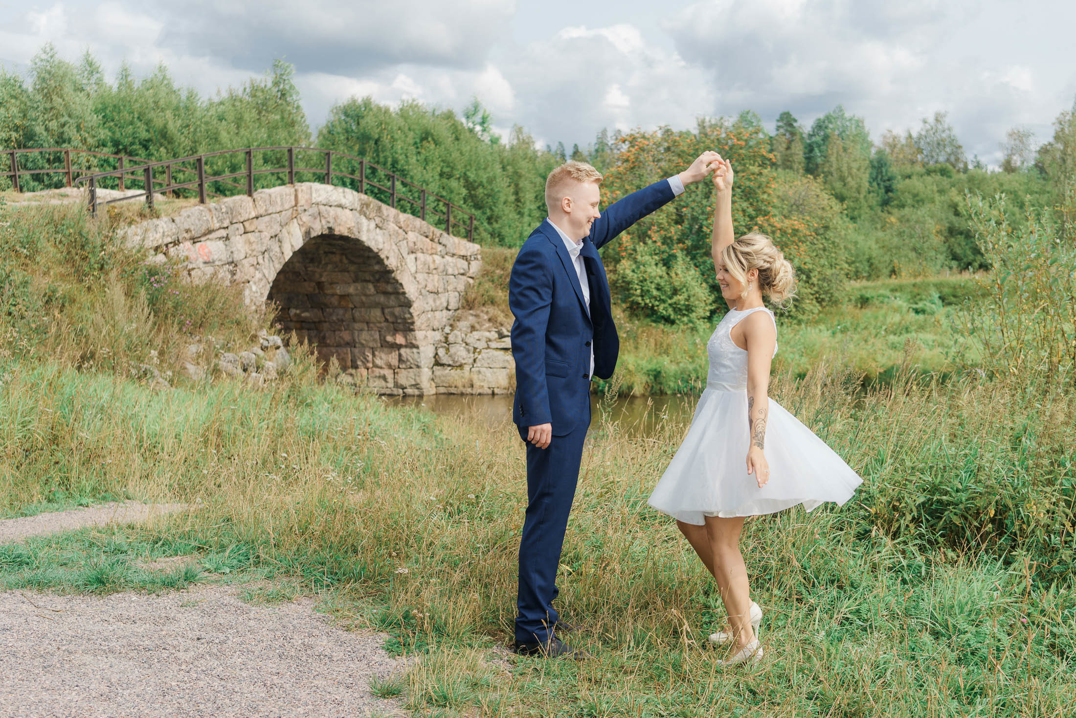 hääkuvaus Kerava, hääkuvaaja Kerava, Keravan silta