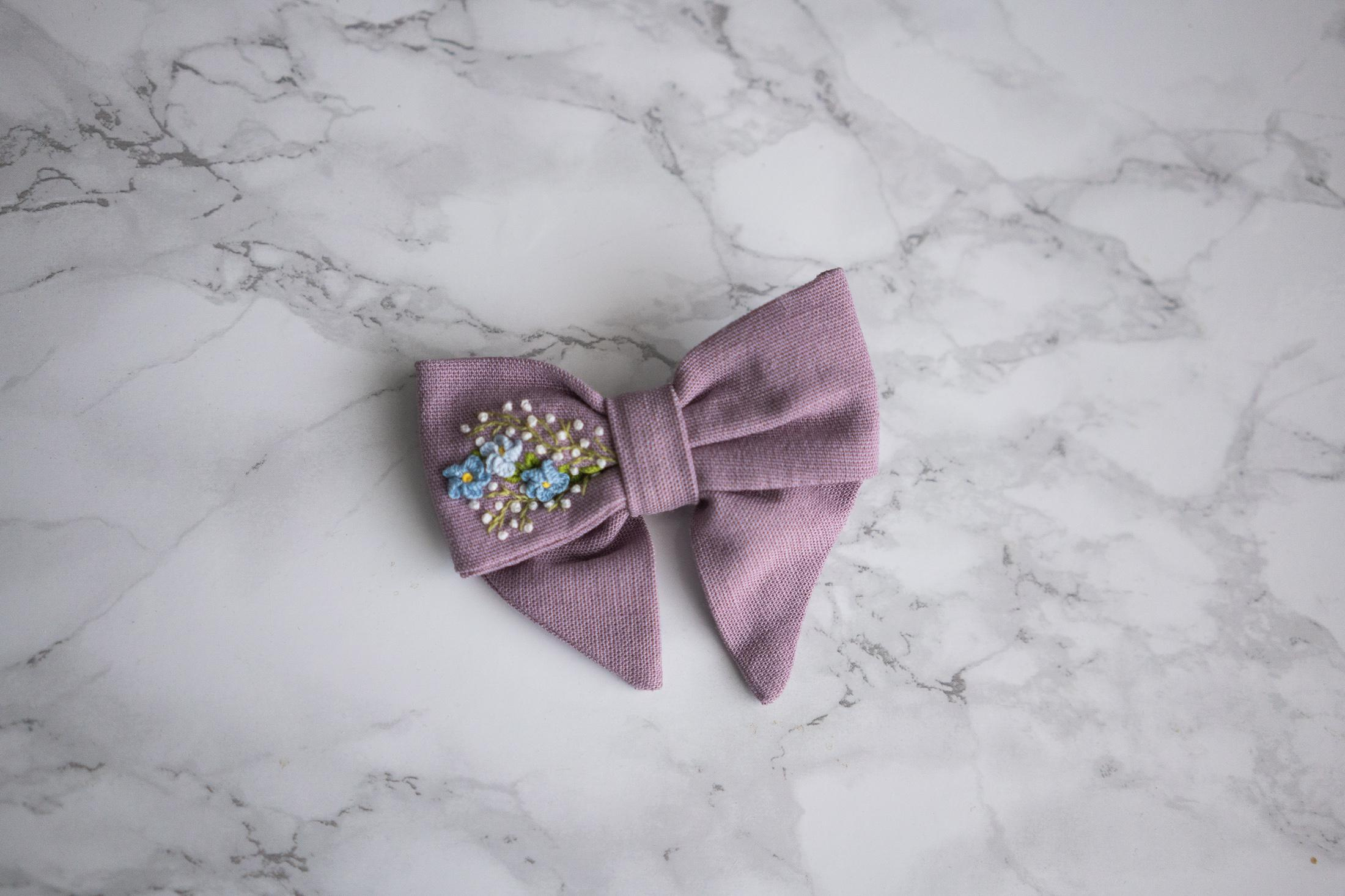 pellavakankainen rusetti, Rusettiponnaripari