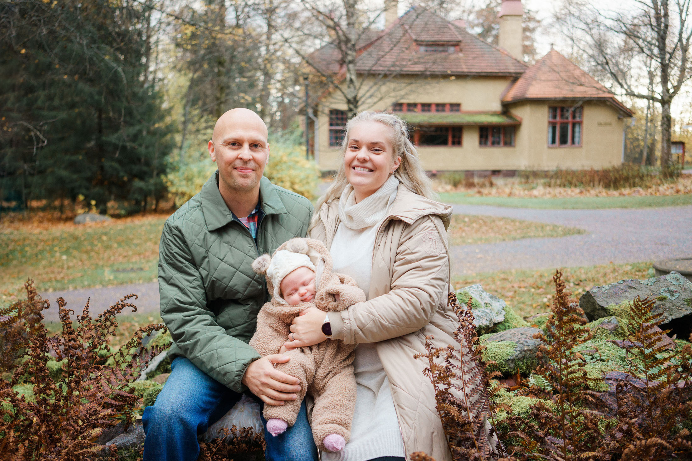 perhekuvaus Laajalahdessa