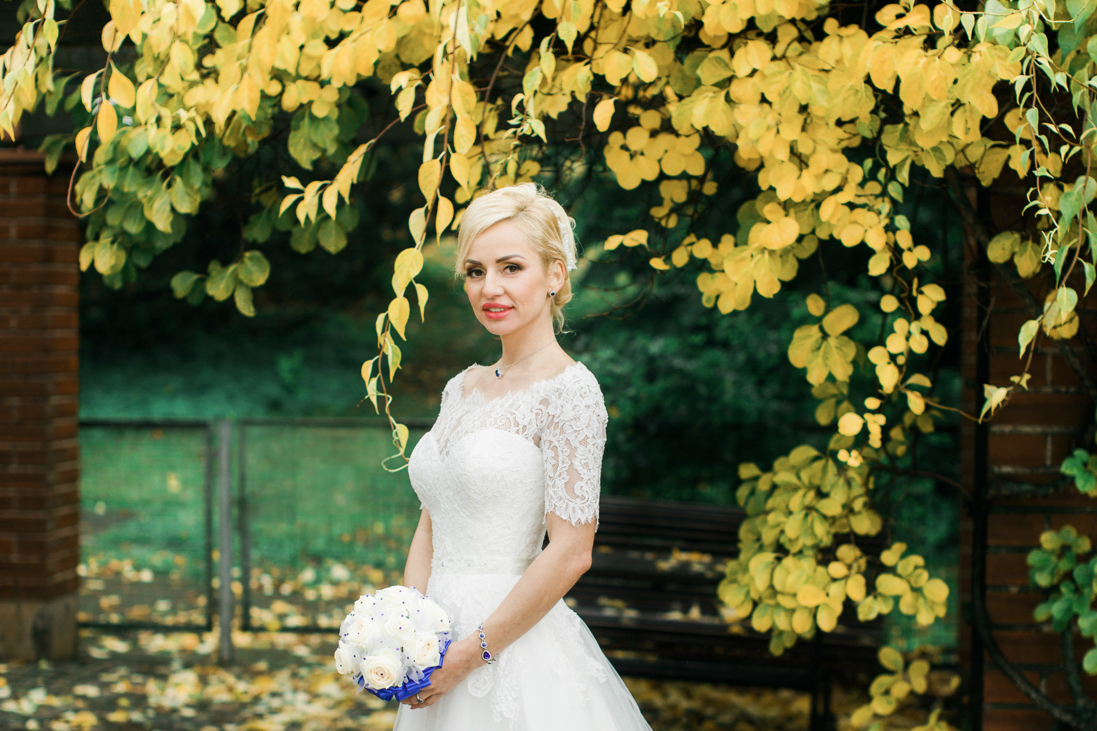 Syksyiset hääpotretit Talvipuutarha + vanhankaupunginkoski