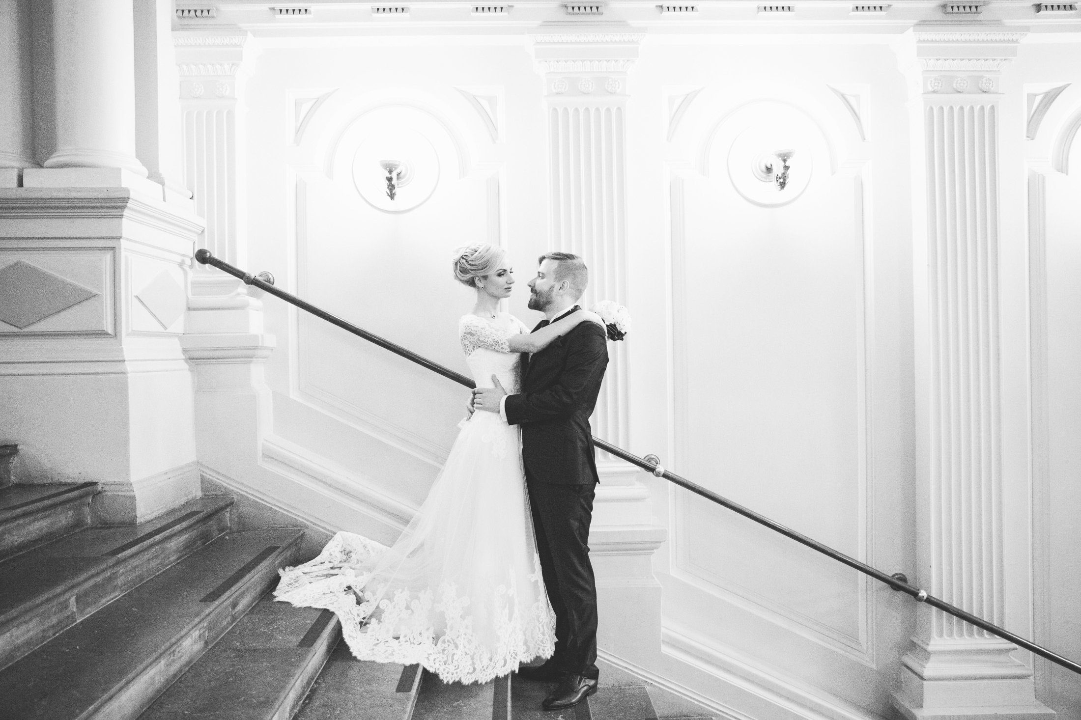 Syksyiset hääpotretit Talvipuutarha + vanhankaupunginkoski