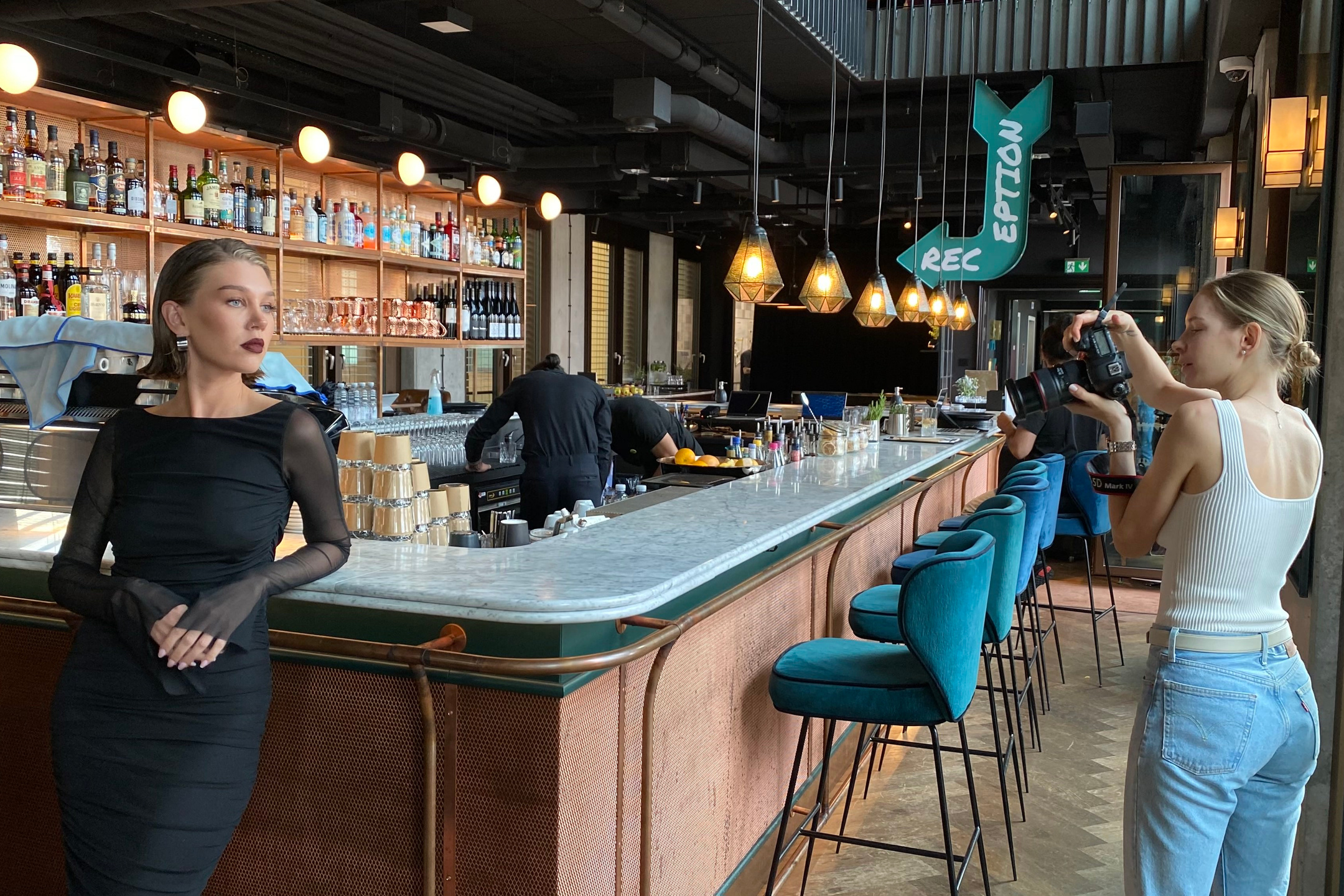 Photoshoot with a german blogger. Fotograf in Frankfurt | Evgeniia Dubrov