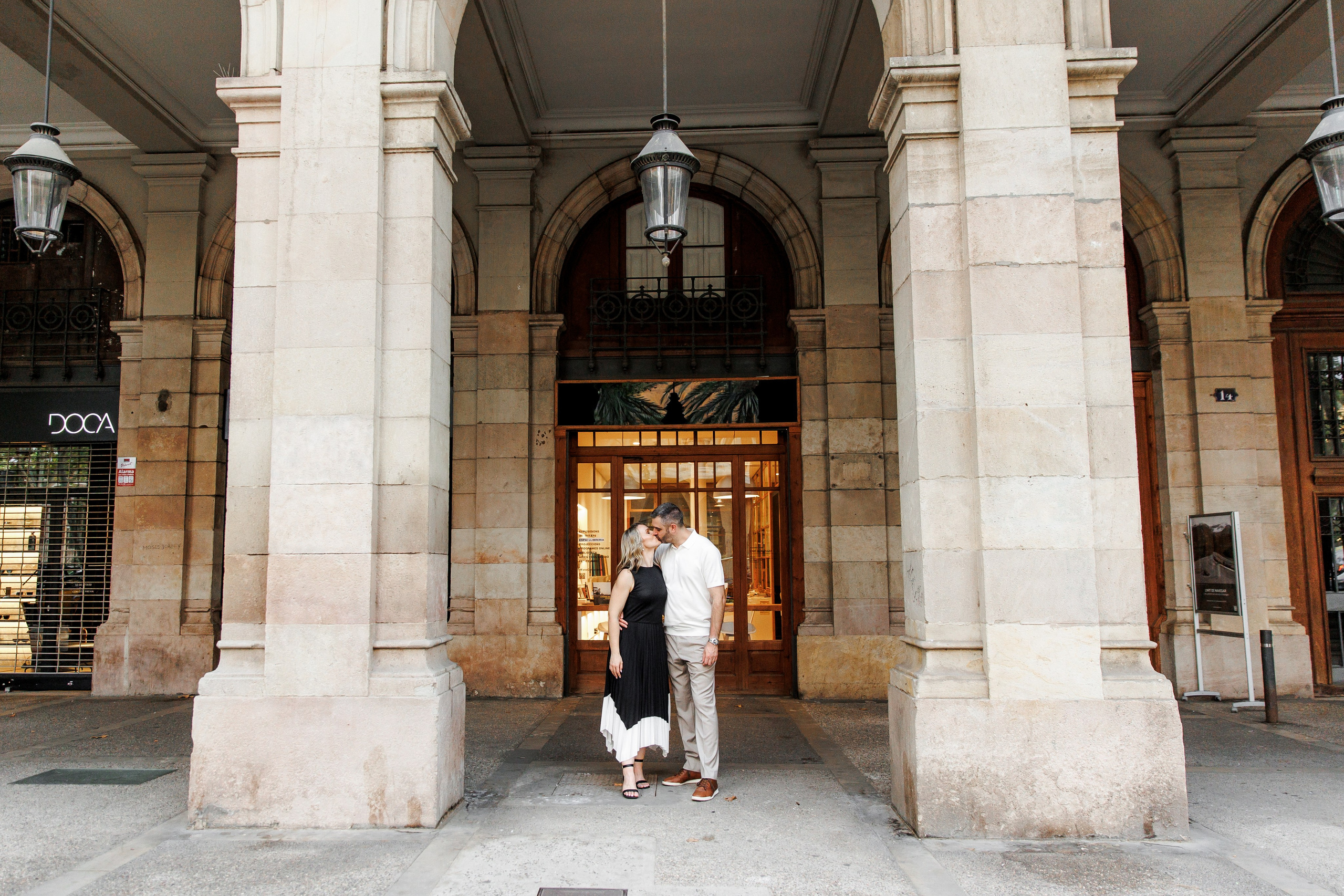 Iconic architecture of the El Born area, Barcelona