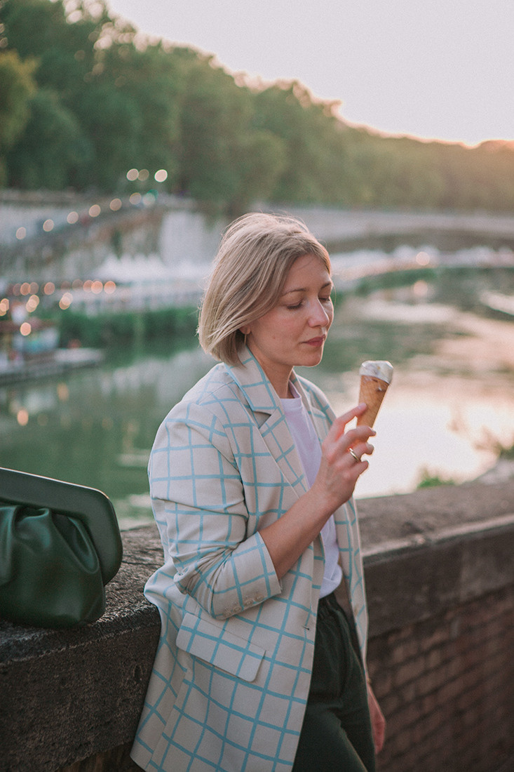 Best gelato in Rome. Professional photographer based in Rome