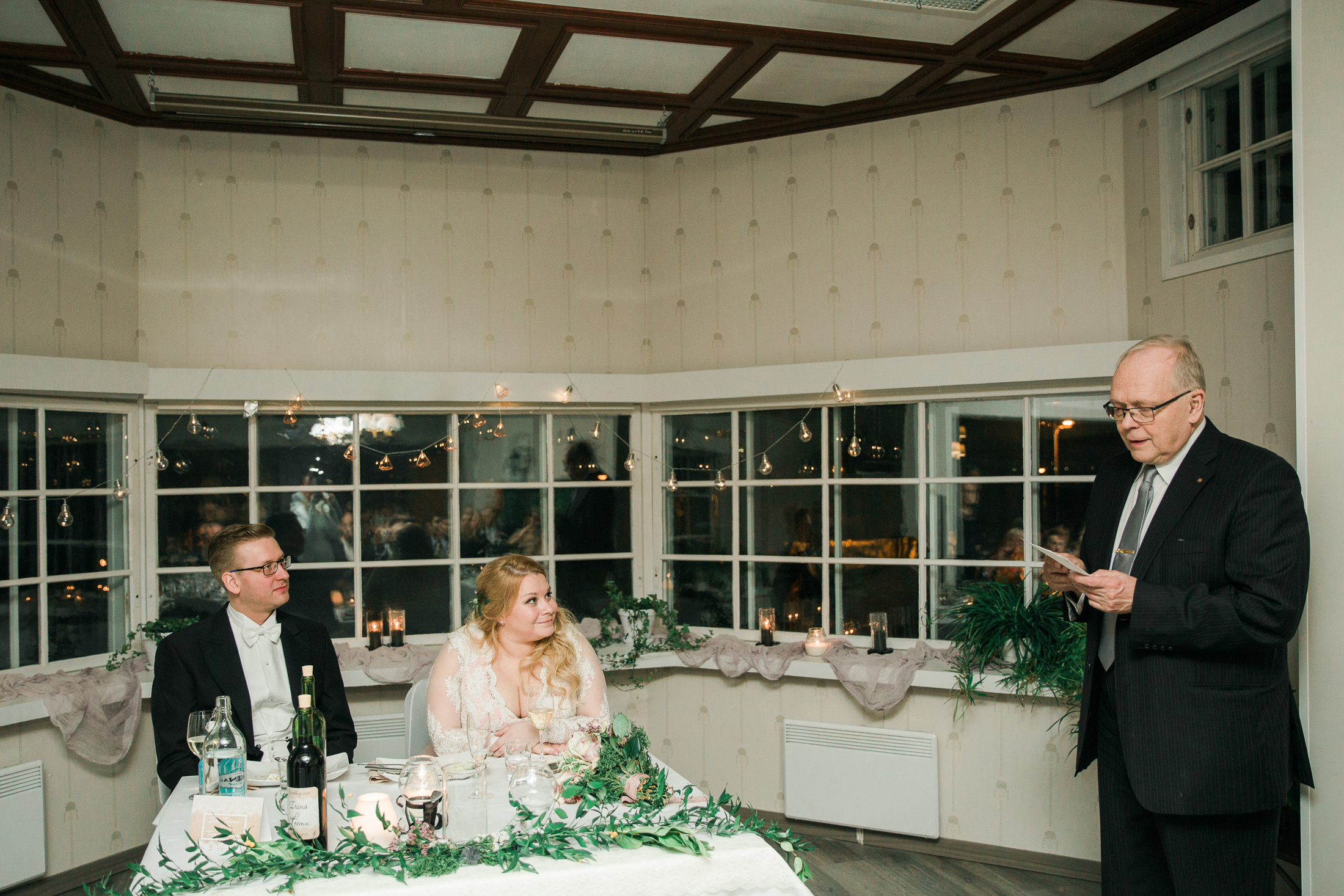 Irina&Teemu, Temppeliaukion kirkko + Villa Åkerblom, hääkuvaus Helsinki