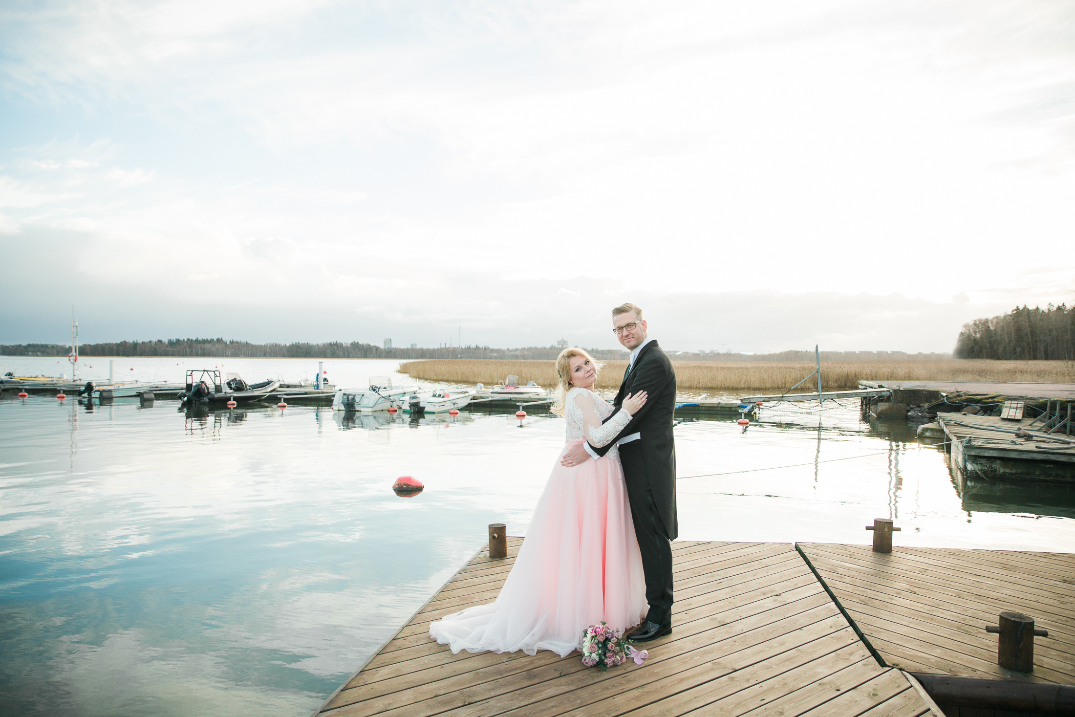 Irina&Teemu, Temppeliaukion kirkko + Villa Åkerblom, hääkuvaus Helsinki