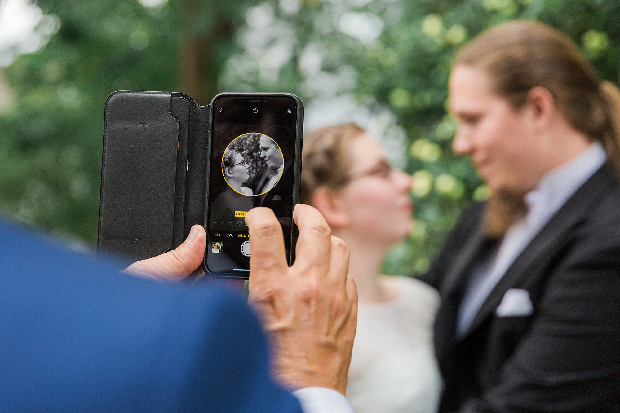 Riikka&Antti, kesähäät Tapanilassa