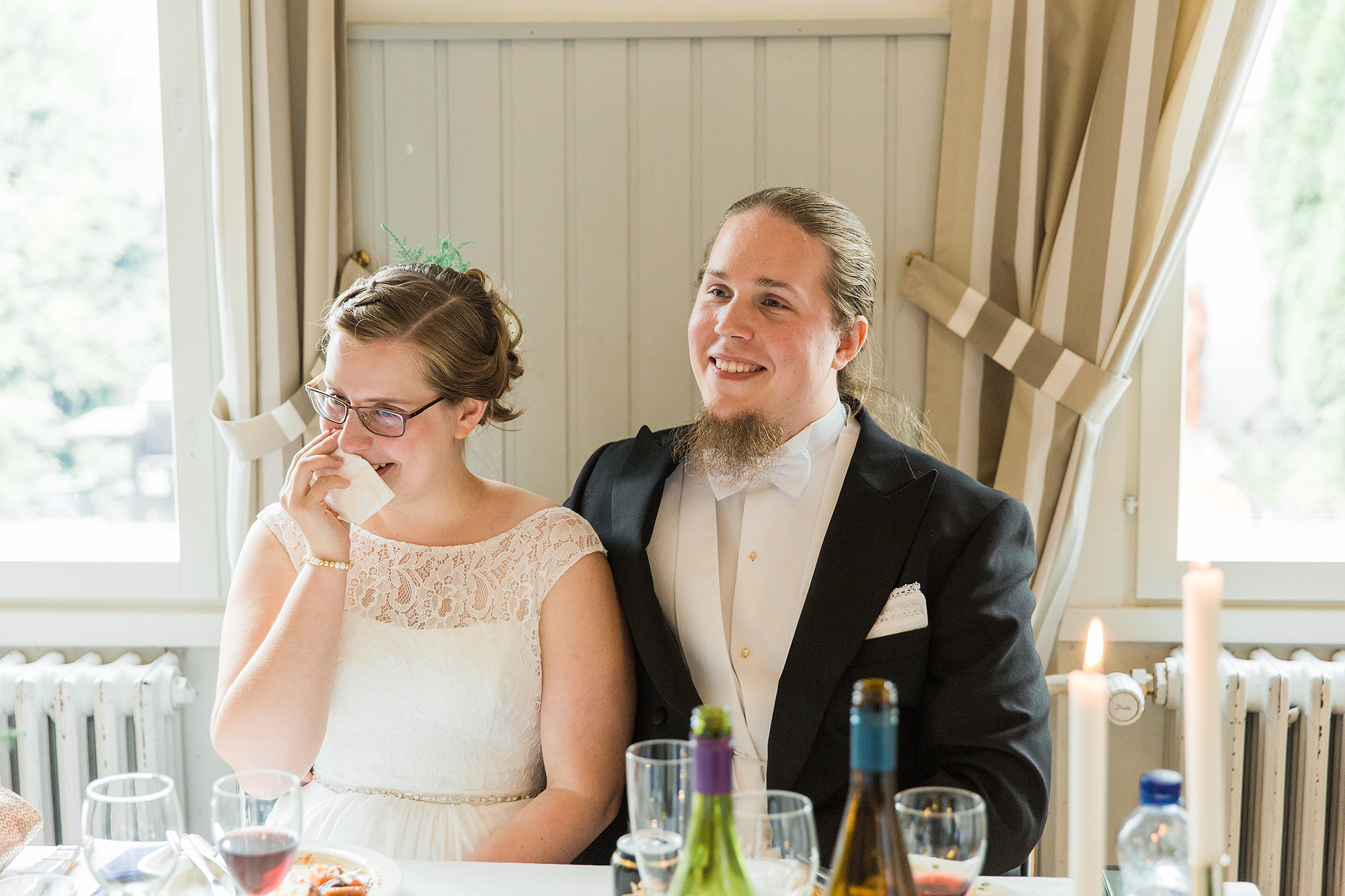 Riikka&Antti, kesähäät Tapanilassa