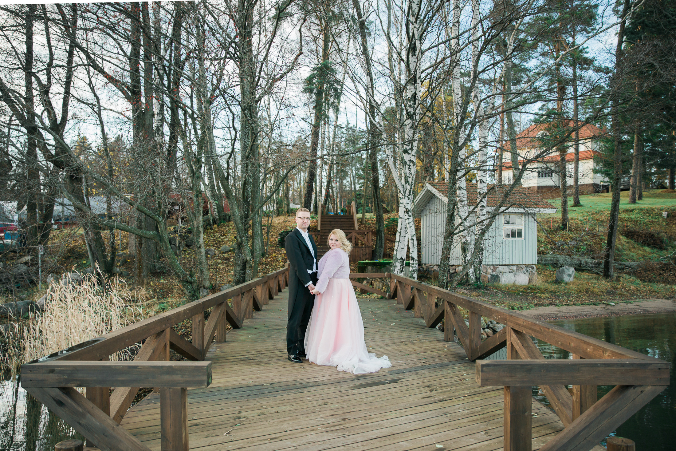 Irina&Teemu, Temppeliaukion kirkko + Villa Åkerblom, hääkuvaus Helsinki