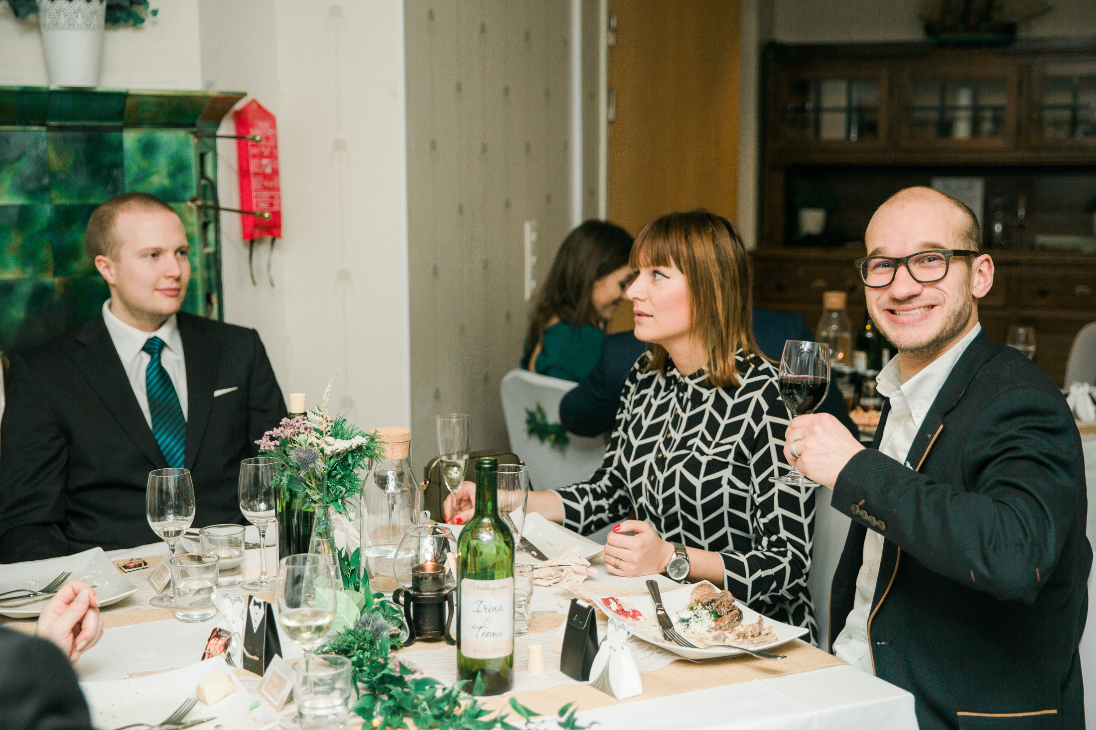 Irina&Teemu, Temppeliaukion kirkko + Villa Åkerblom, hääkuvaus Helsinki