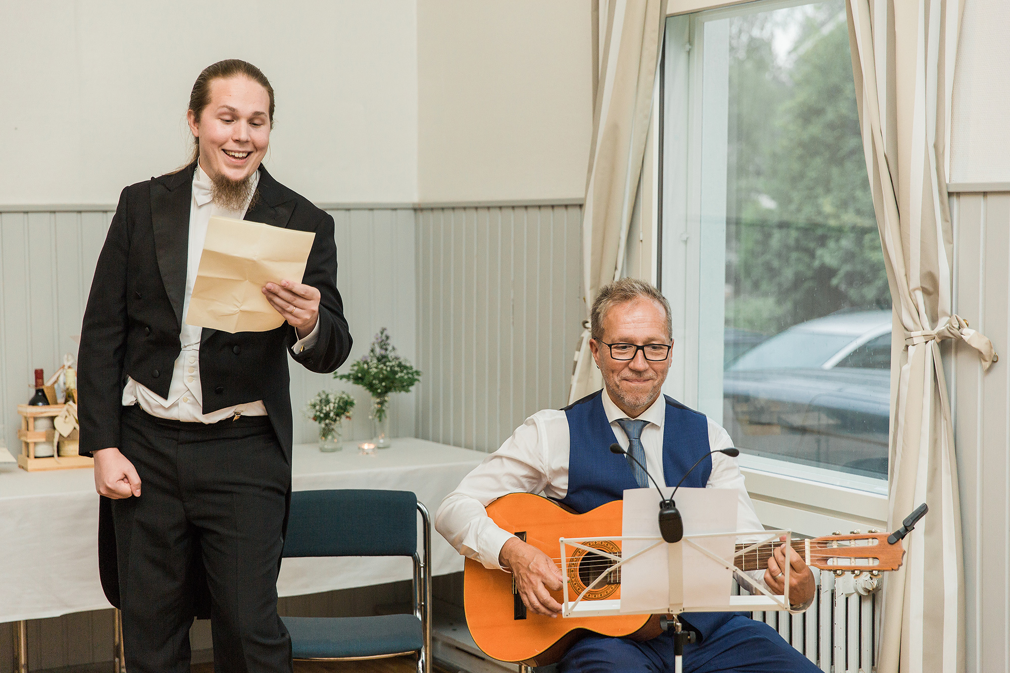 Riikka&Antti, kesähäät Tapanilassa