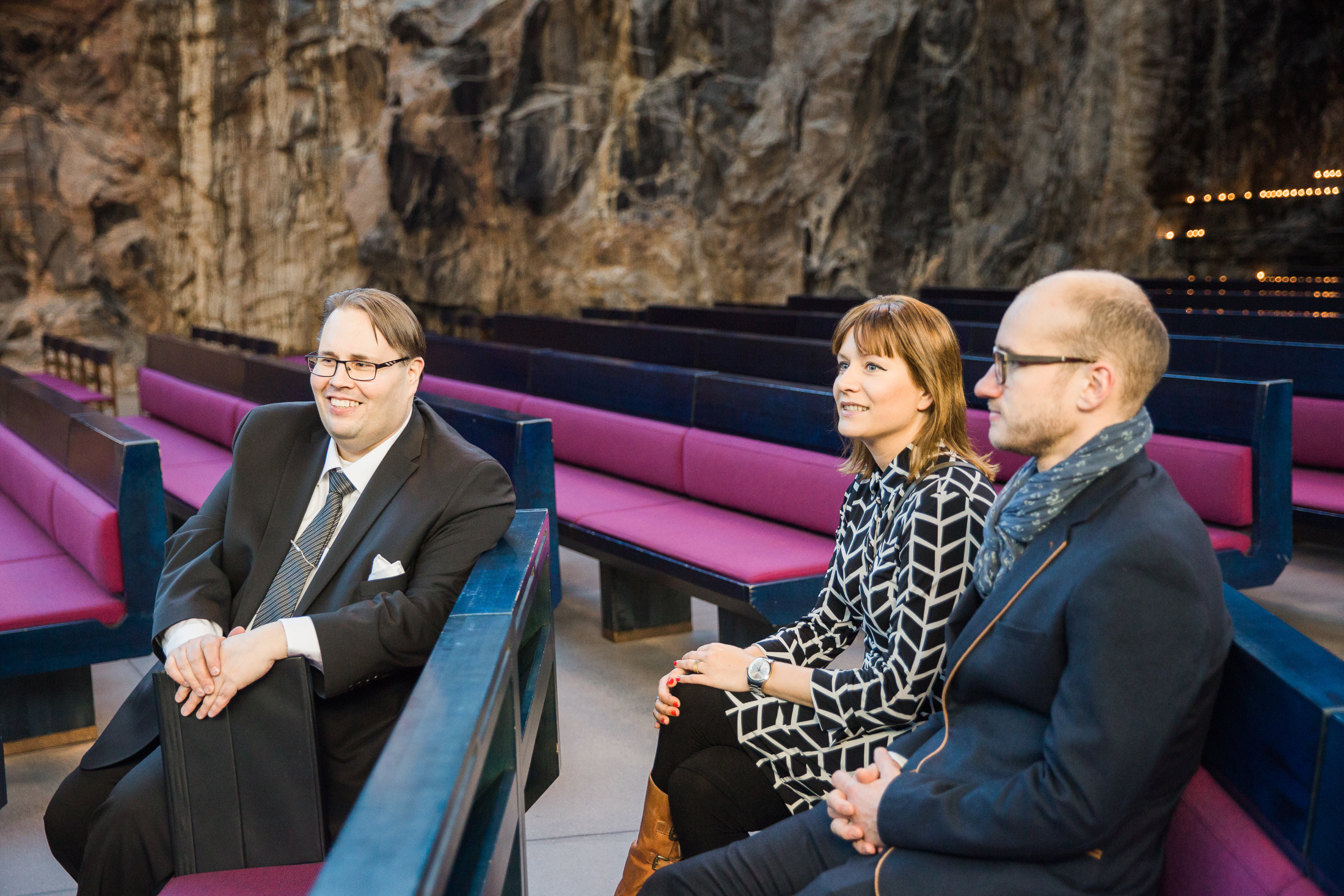 Irina&Teemu, Temppeliaukion kirkko + Villa Åkerblom, hääkuvaus Helsinki