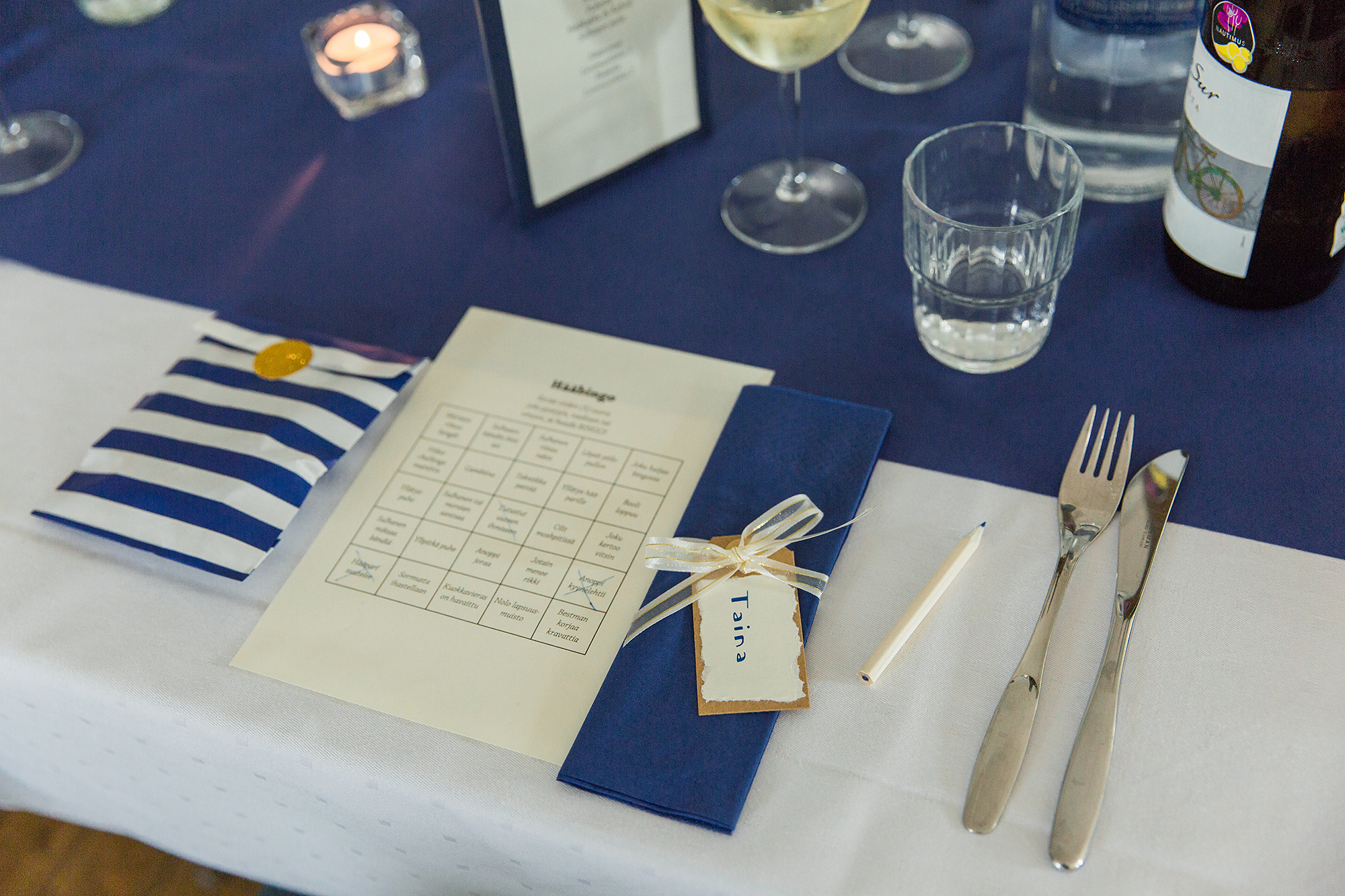 Riikka&Antti, kesähäät Tapanilassa