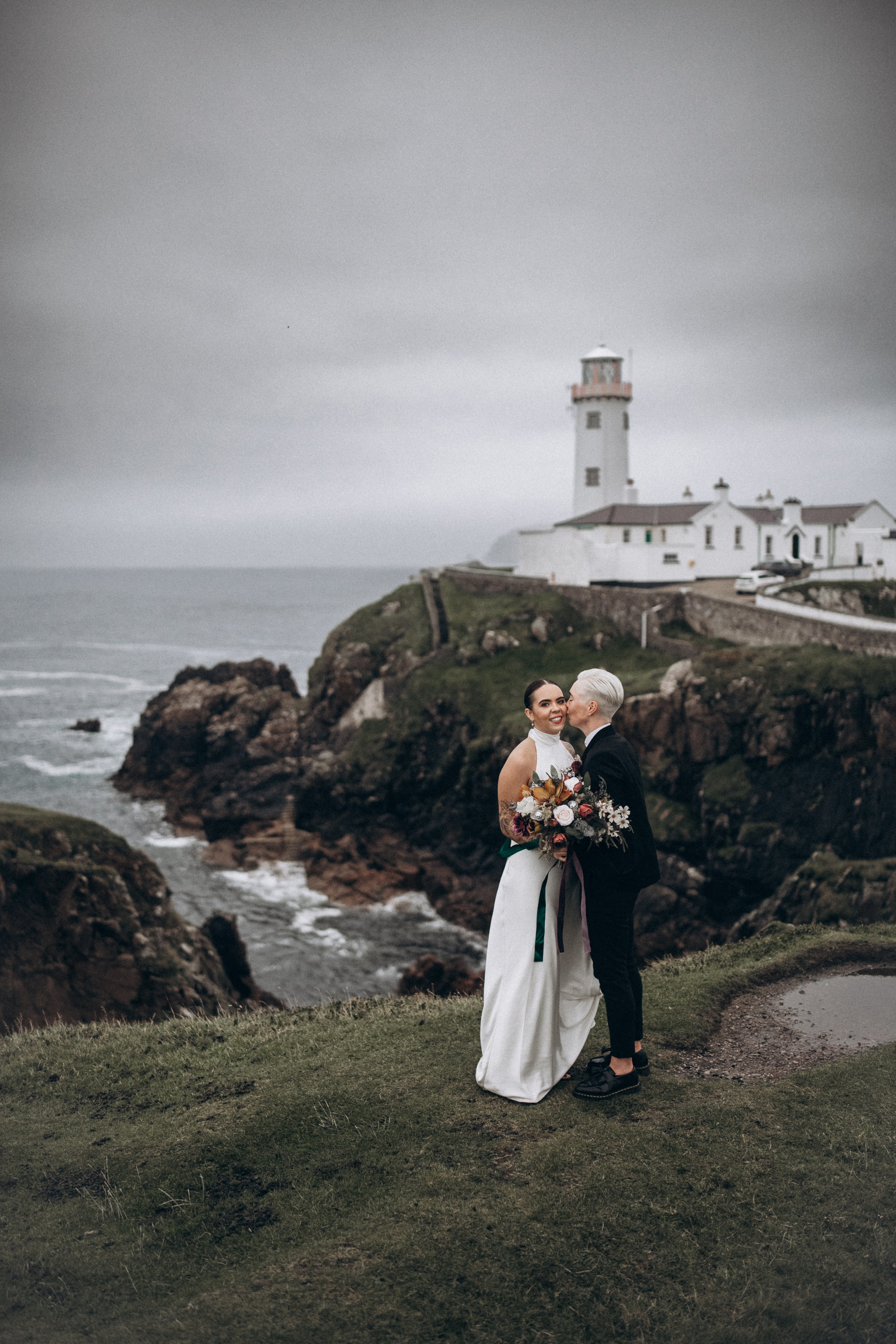 Elopement photoshoot in Ireland. Wedding & Family photographer in County Donegal and Dublin, Ireland