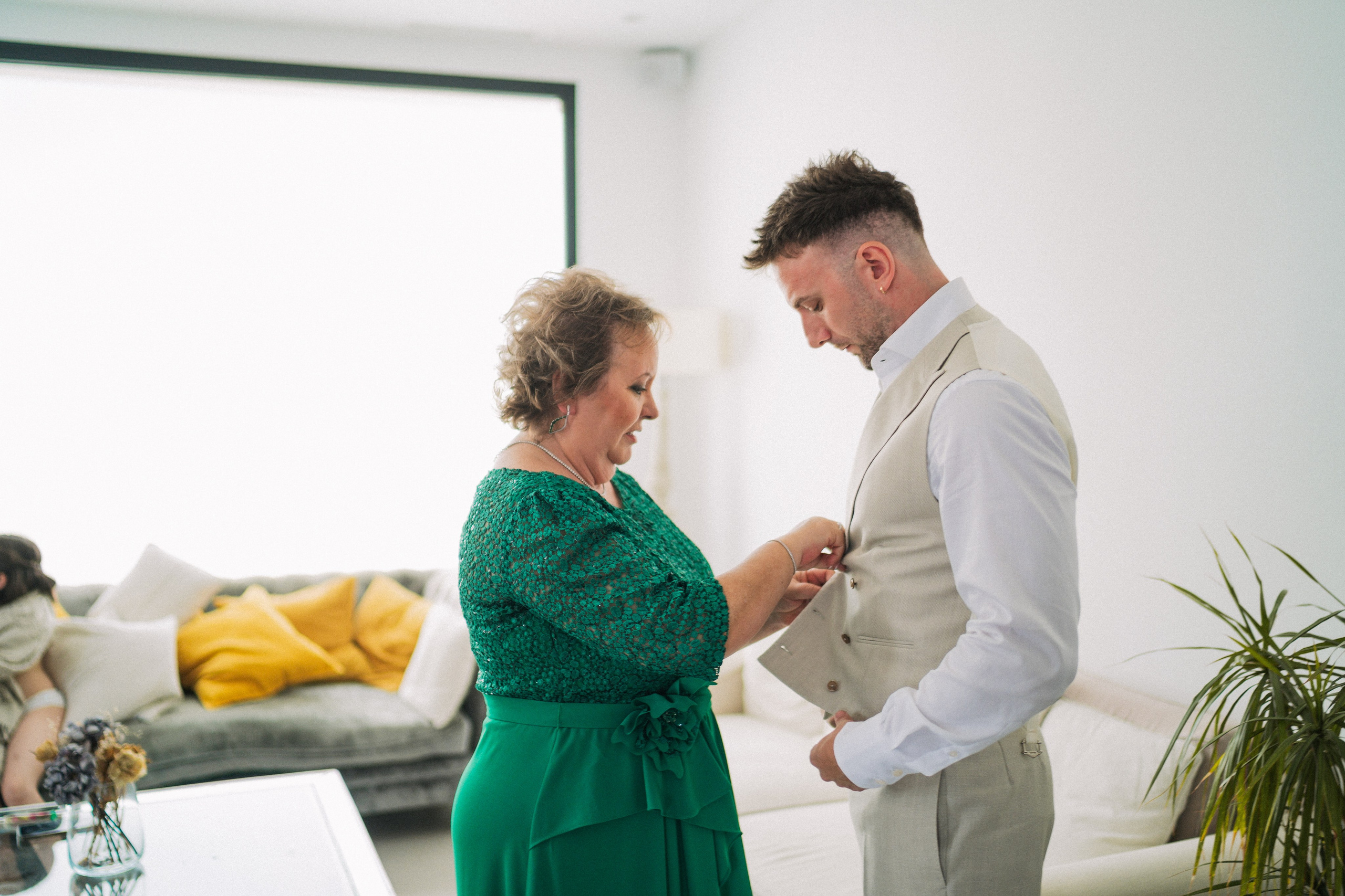 Nerea y Samuel. Christian García