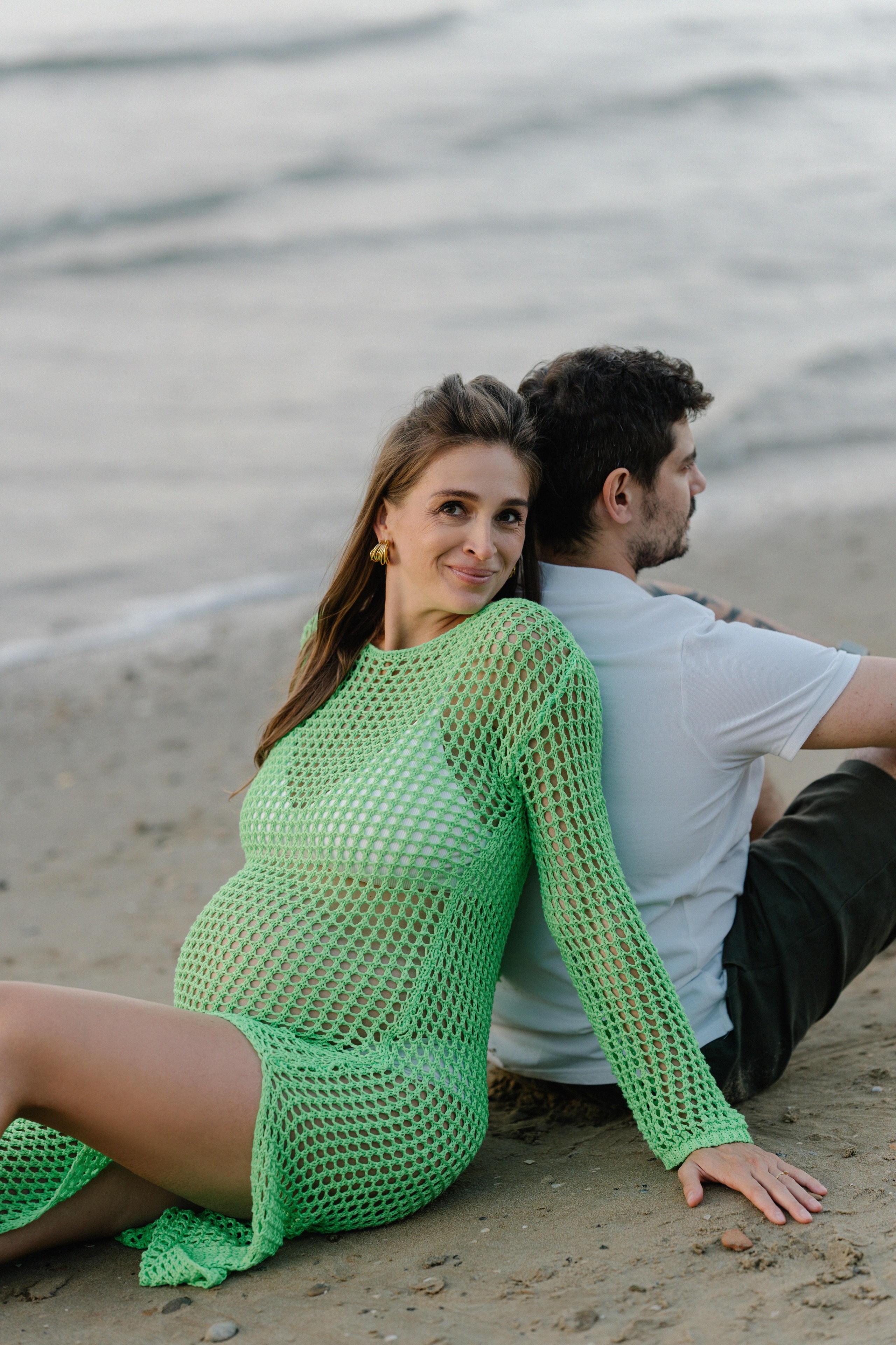 In dolce attesa. Fotografa Rimini