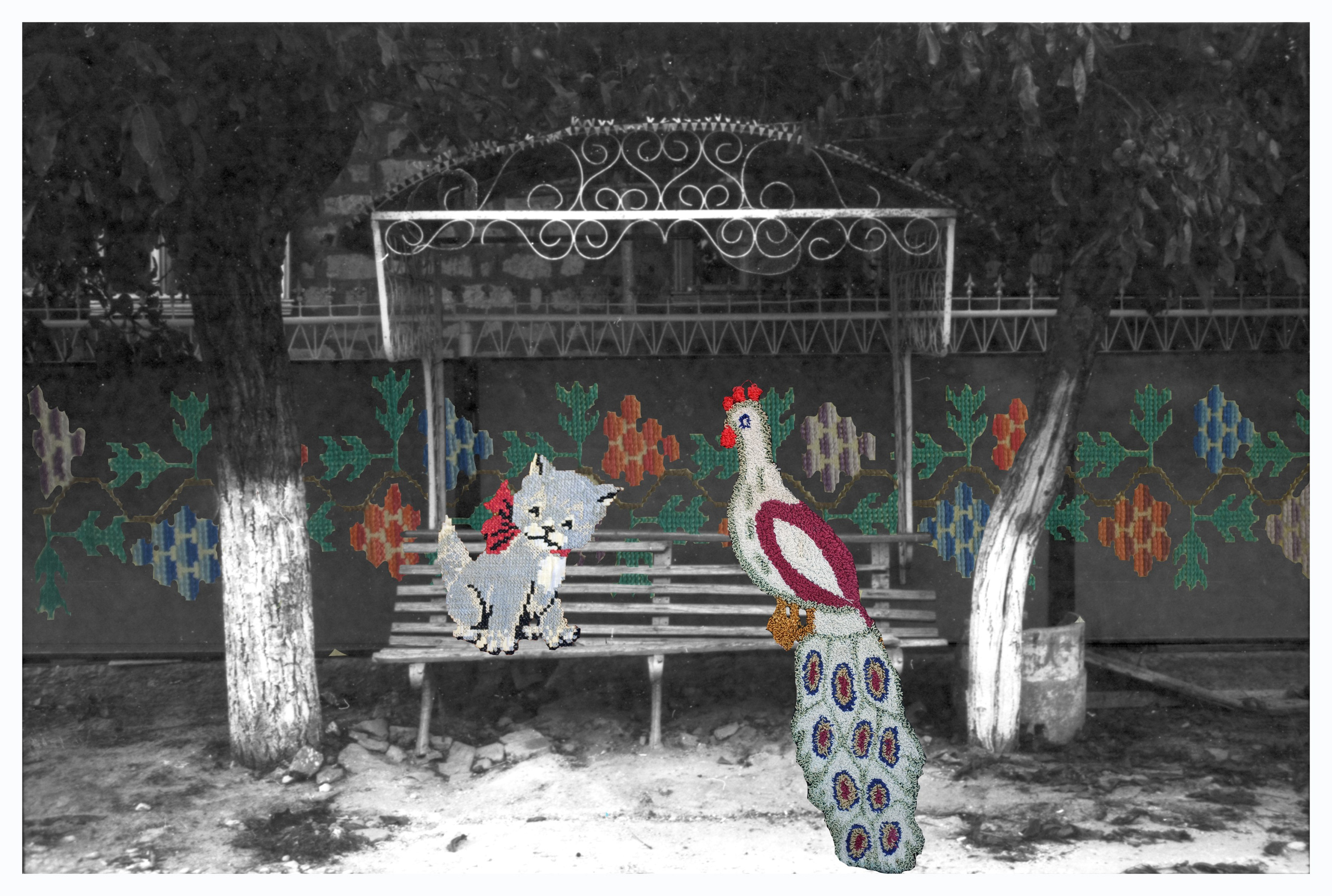 Patterns of the village of Gaidar. Natalia Parfenova visual artist film photographer