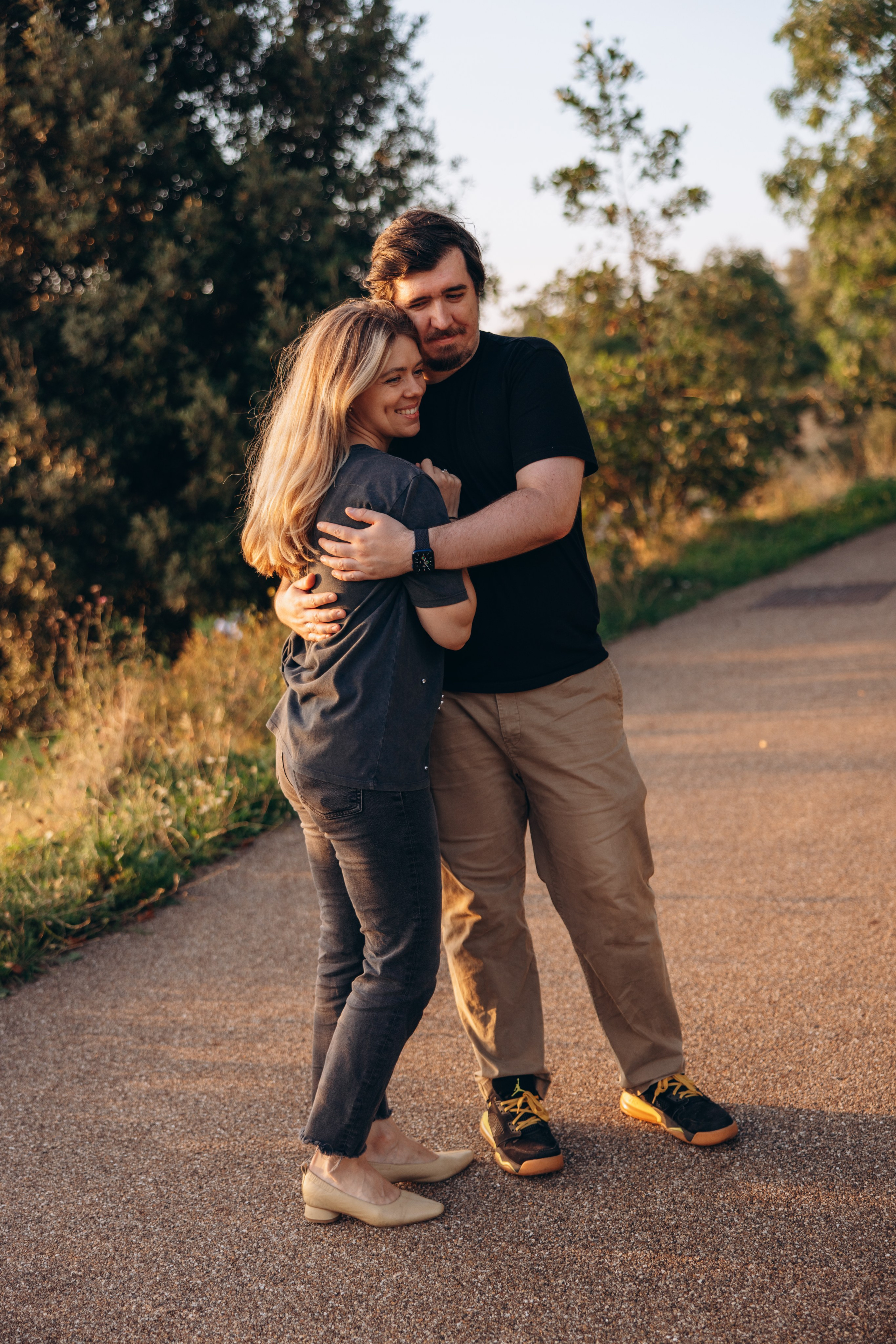 Maksim with parents (Queen Elizabeth Olympic park). Anastasia Klink, Photographer in London