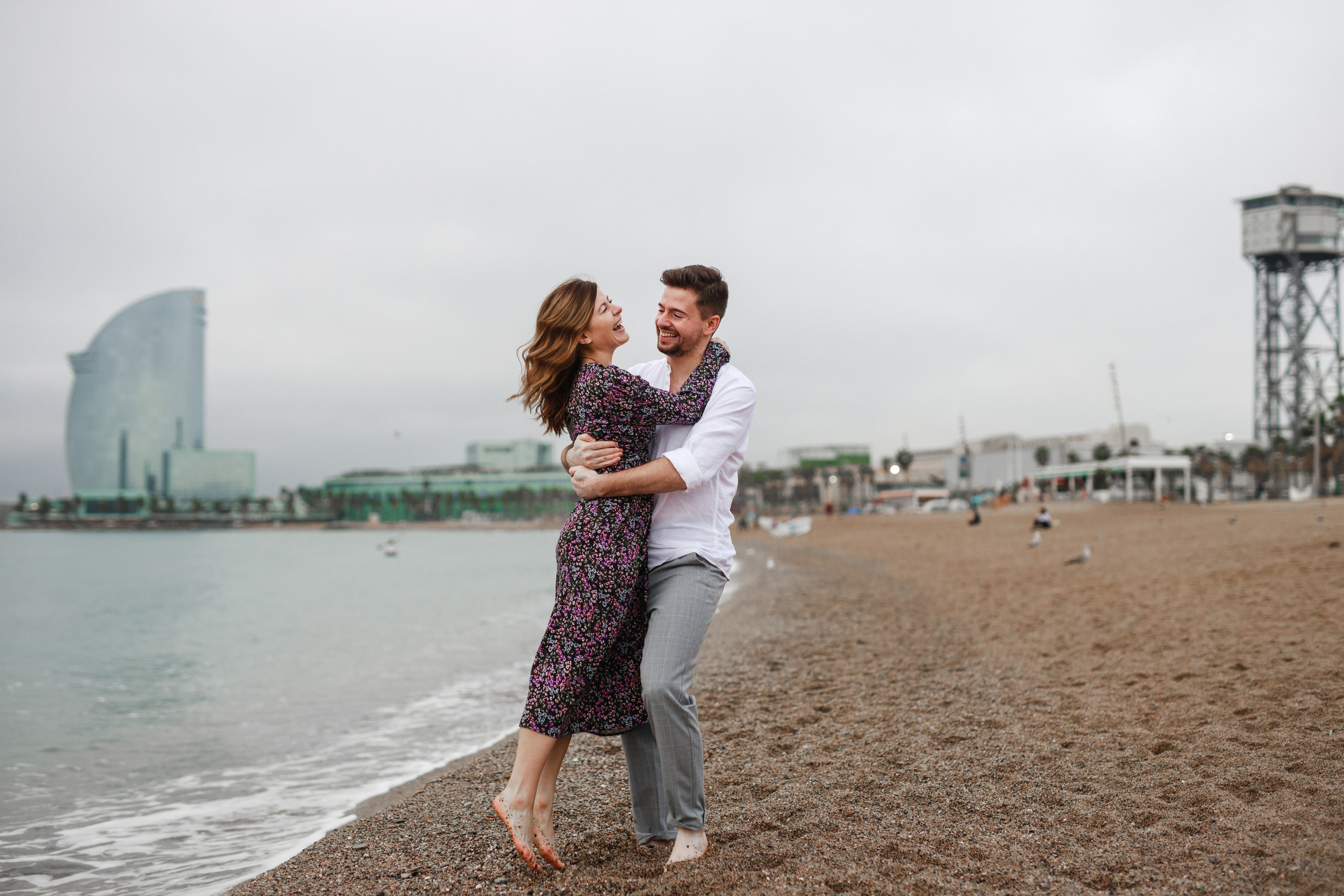 Damian i Monika. Фотограф в Барселоне Испании Маслик Юлия