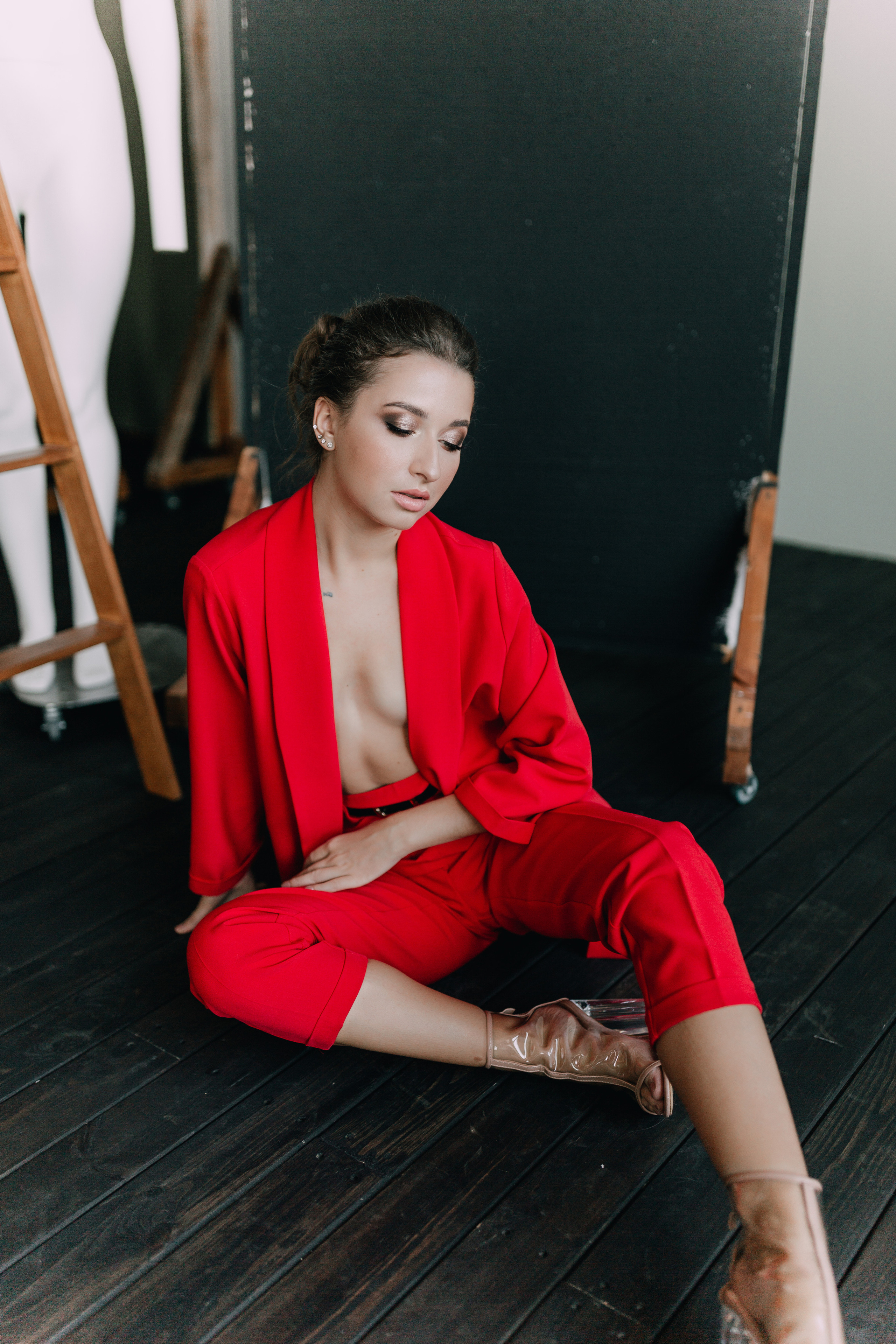 Yuliya studio photoshoot. Photographer Rouen, France