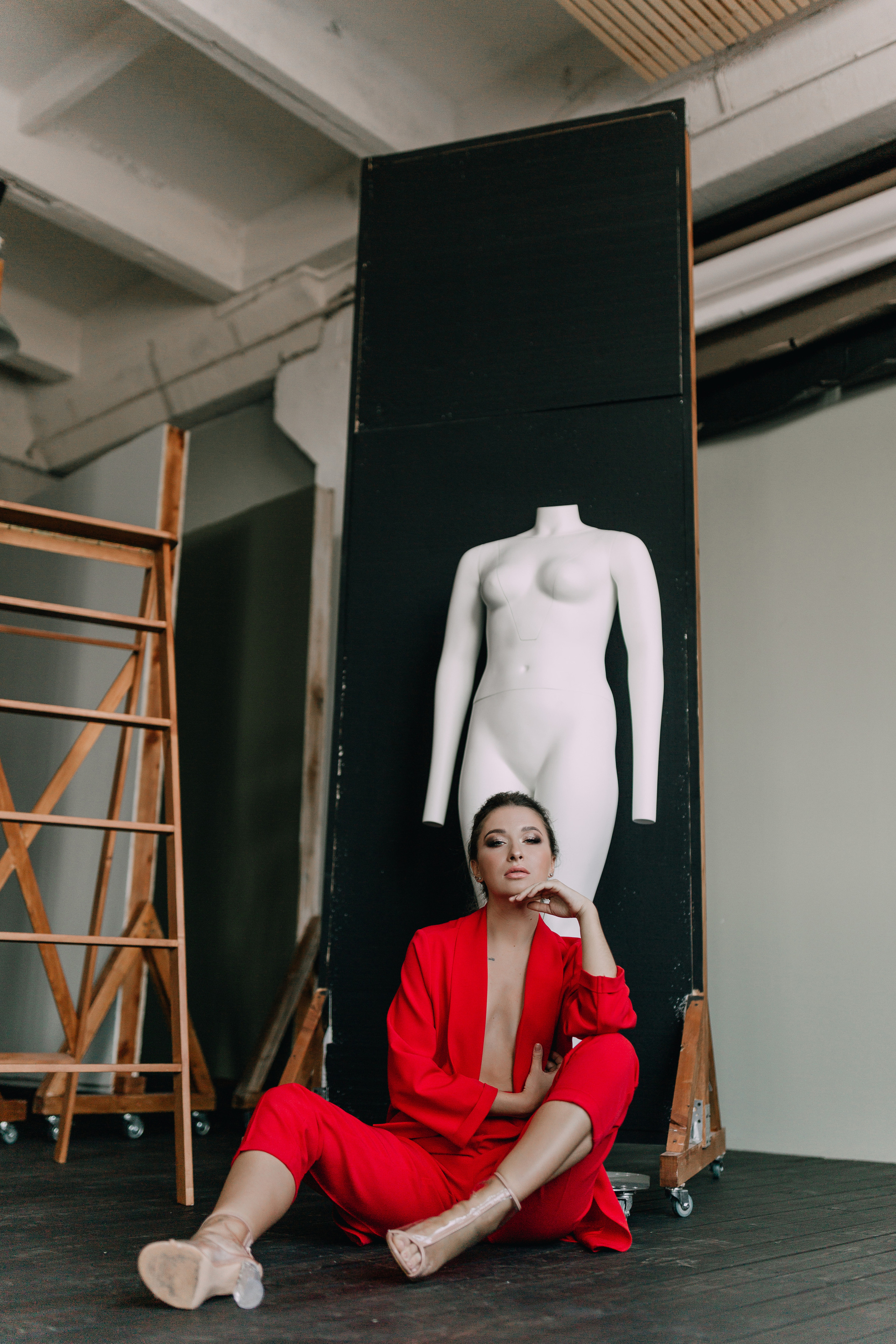 Yuliya studio photoshoot. Photographer Rouen, France